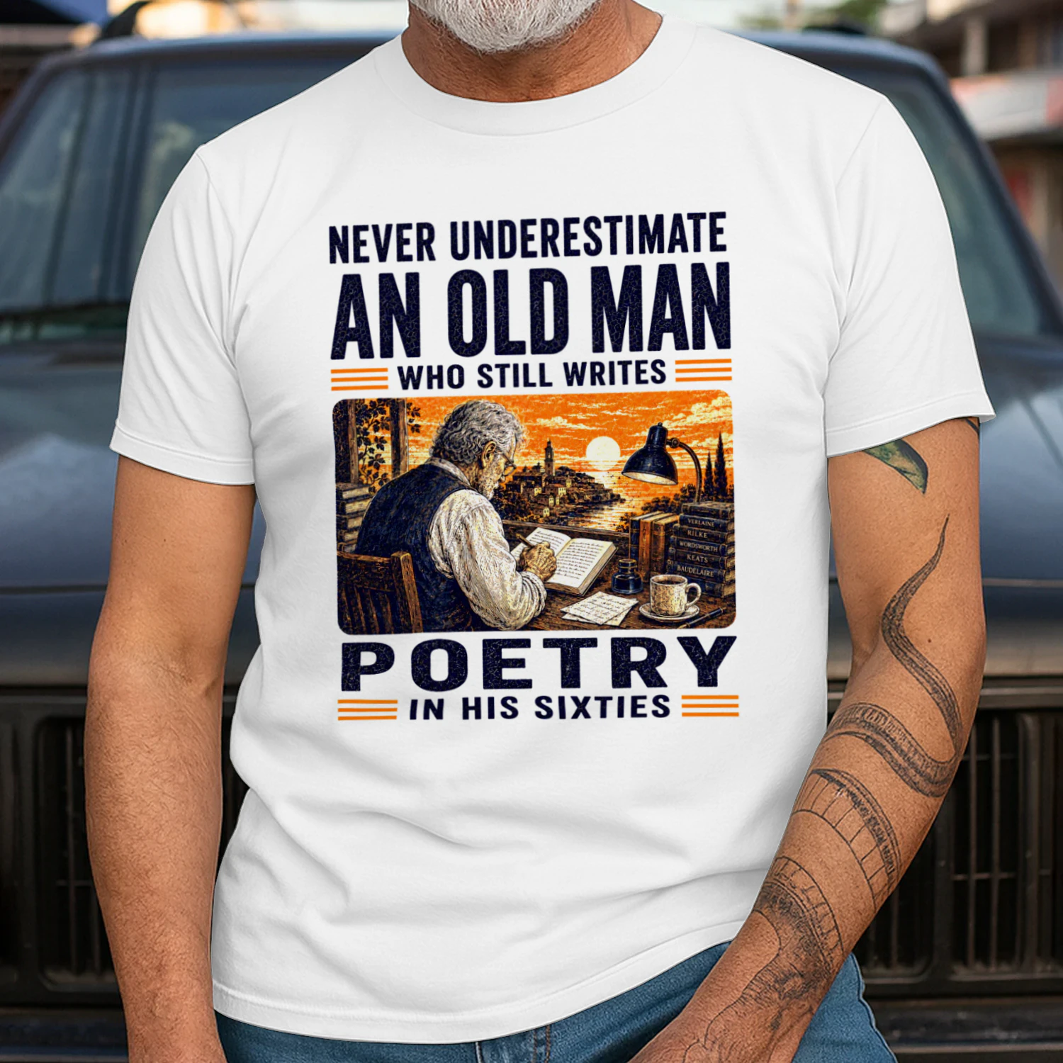 TEU0566 Poetry In His Sixties