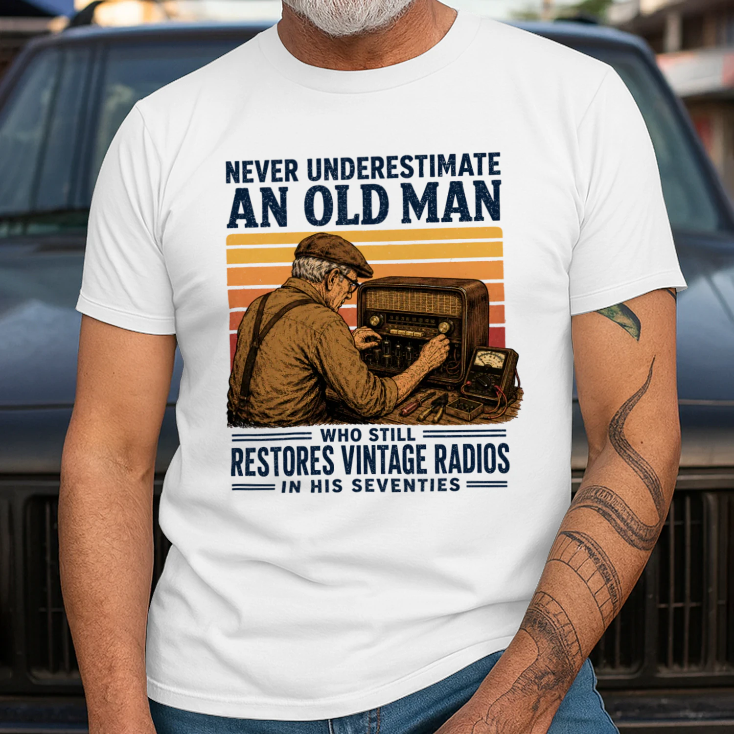 Restores Vintage Radios