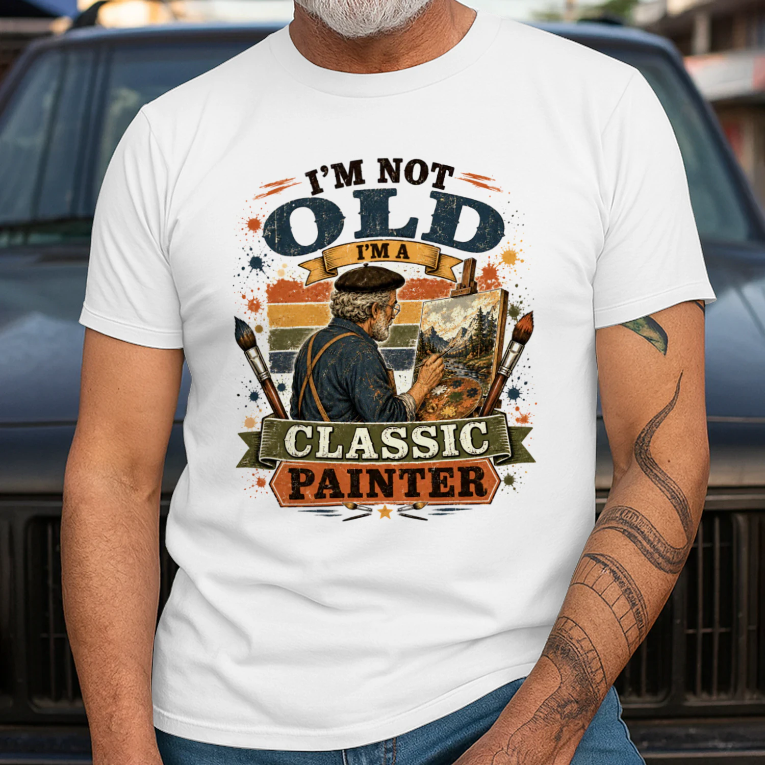 TEU0278 I'm Not Old I'm A Classic Painter
