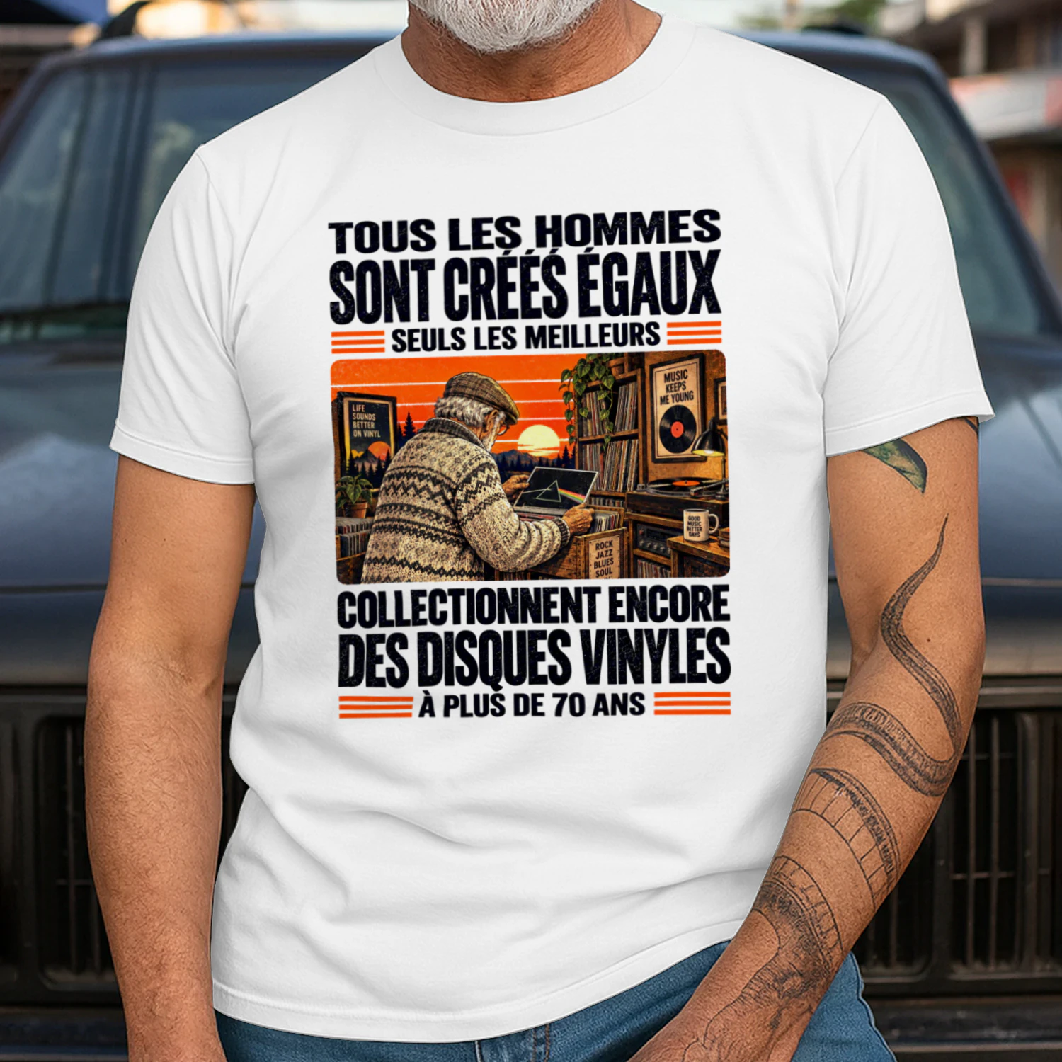 TEU1582 Des Disques Vinyles