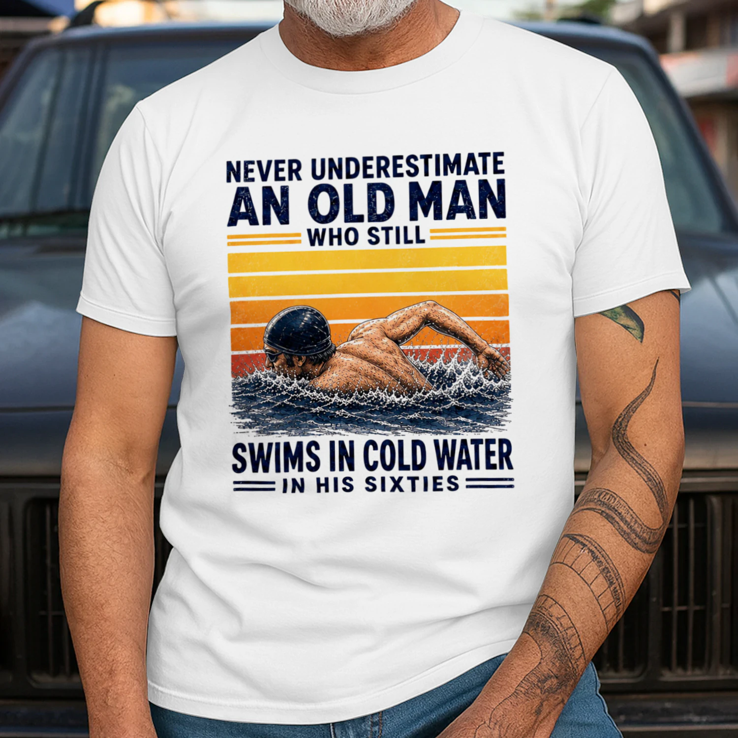 TEU0320 Swims In Cold Water