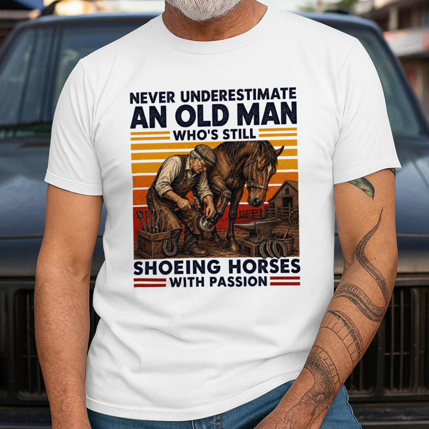 TEU0239 Shoeing Horses