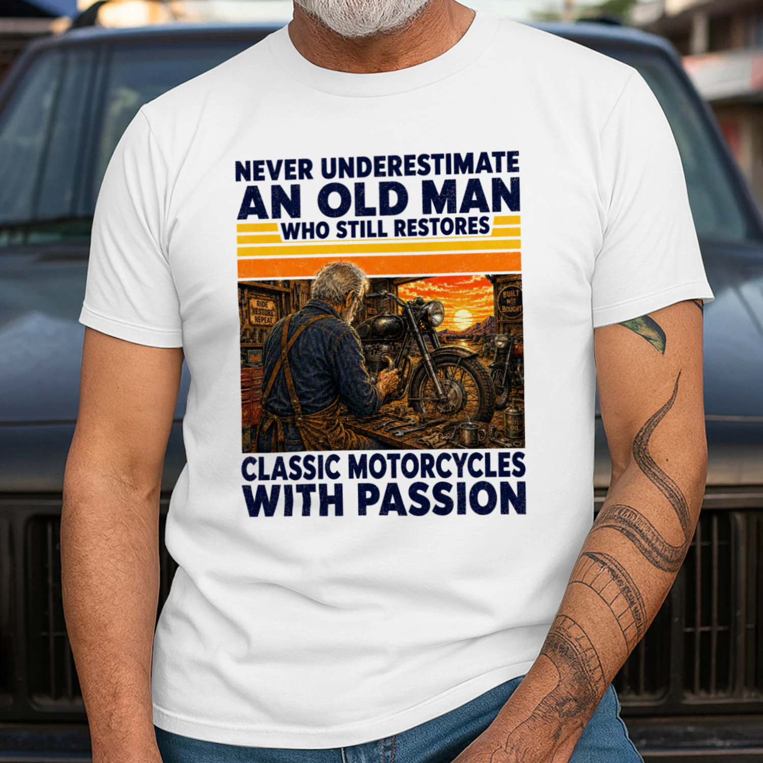 TEU1128 Man Classic Motorcycles