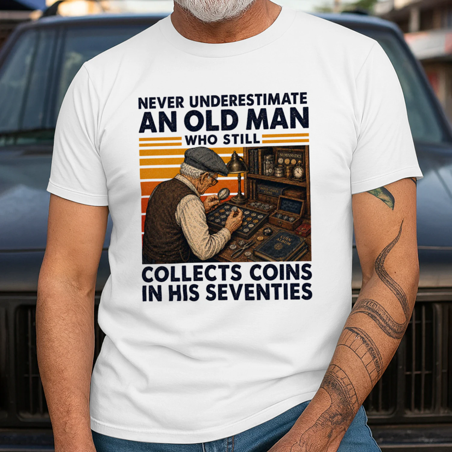 TEU0286 Collects Coins
