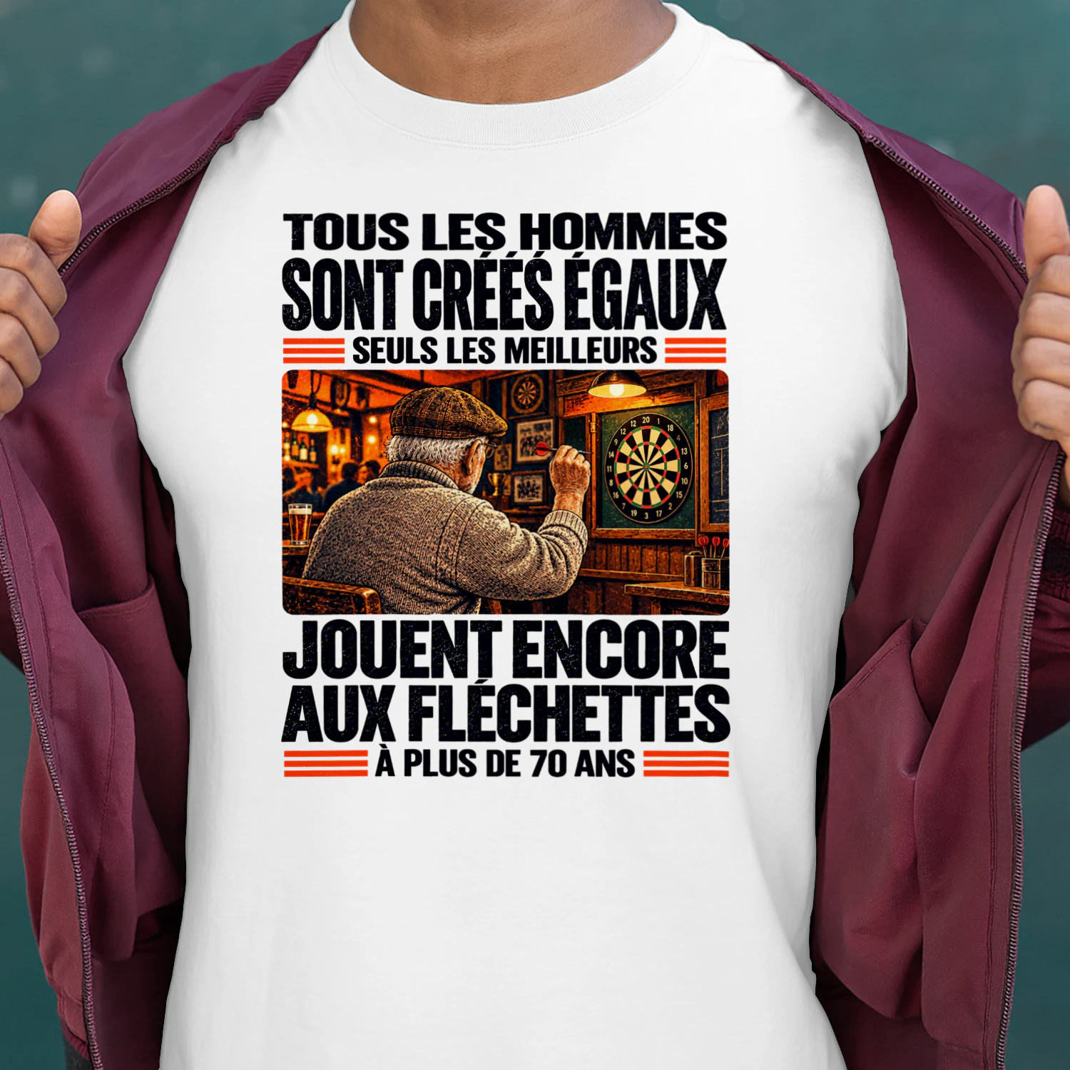 TEU1667 Fléchettes Cible 70