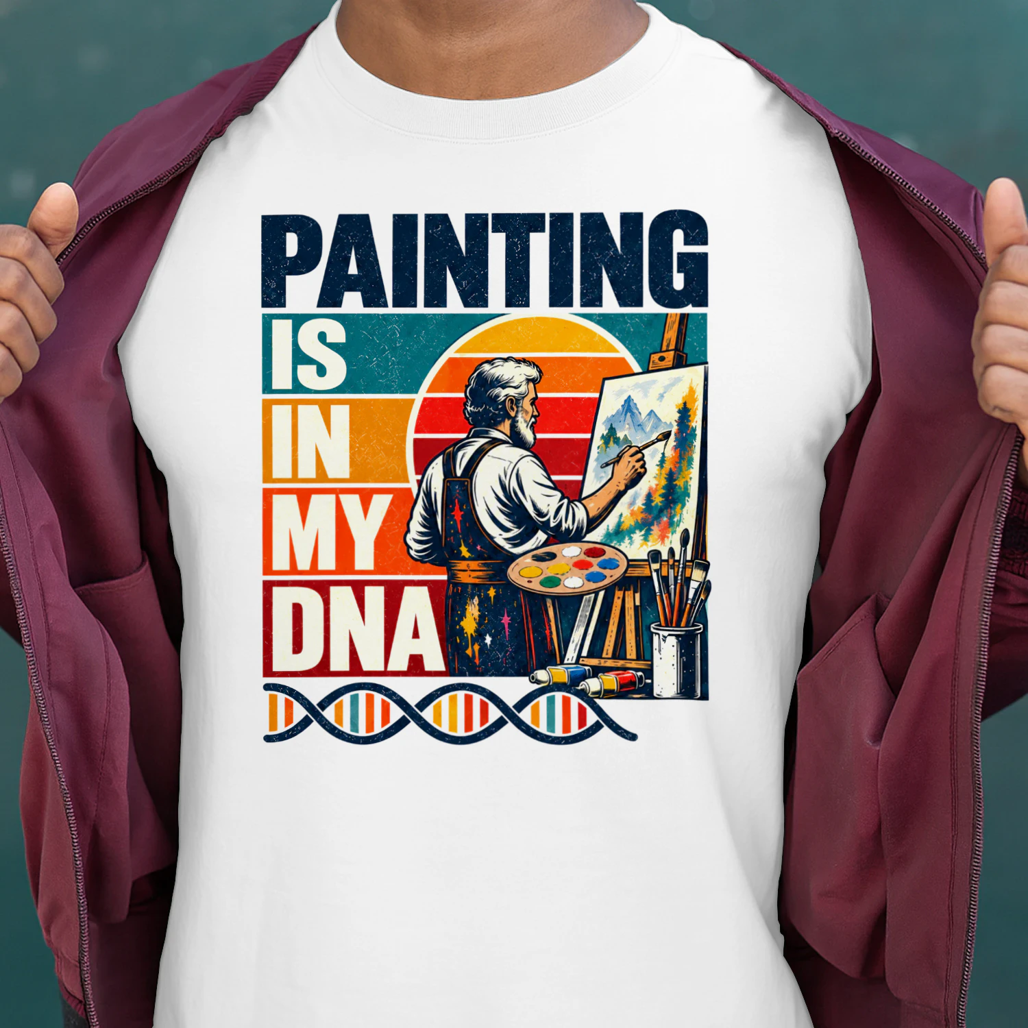 TEU1541 Painting Is In My DNA