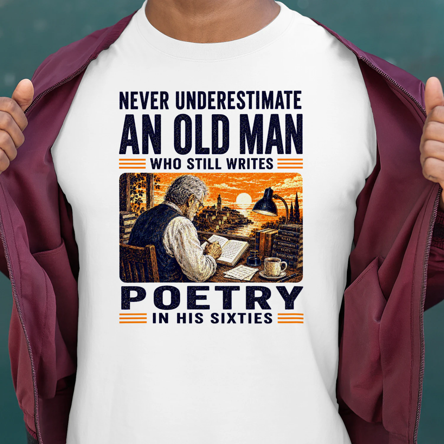 TEU0566 Poetry In His Sixties