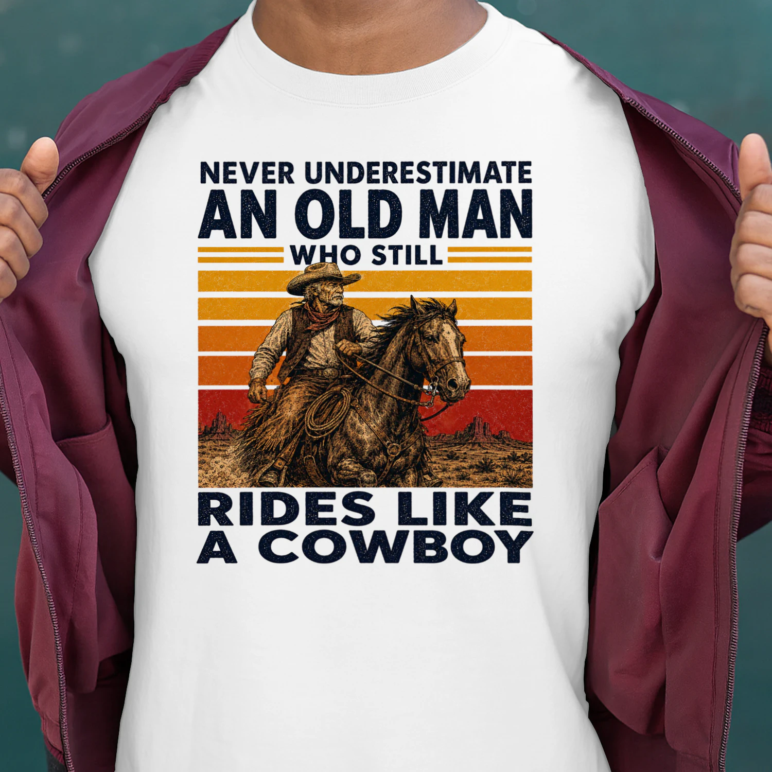 TEU0241 Rides Like A Cowboy