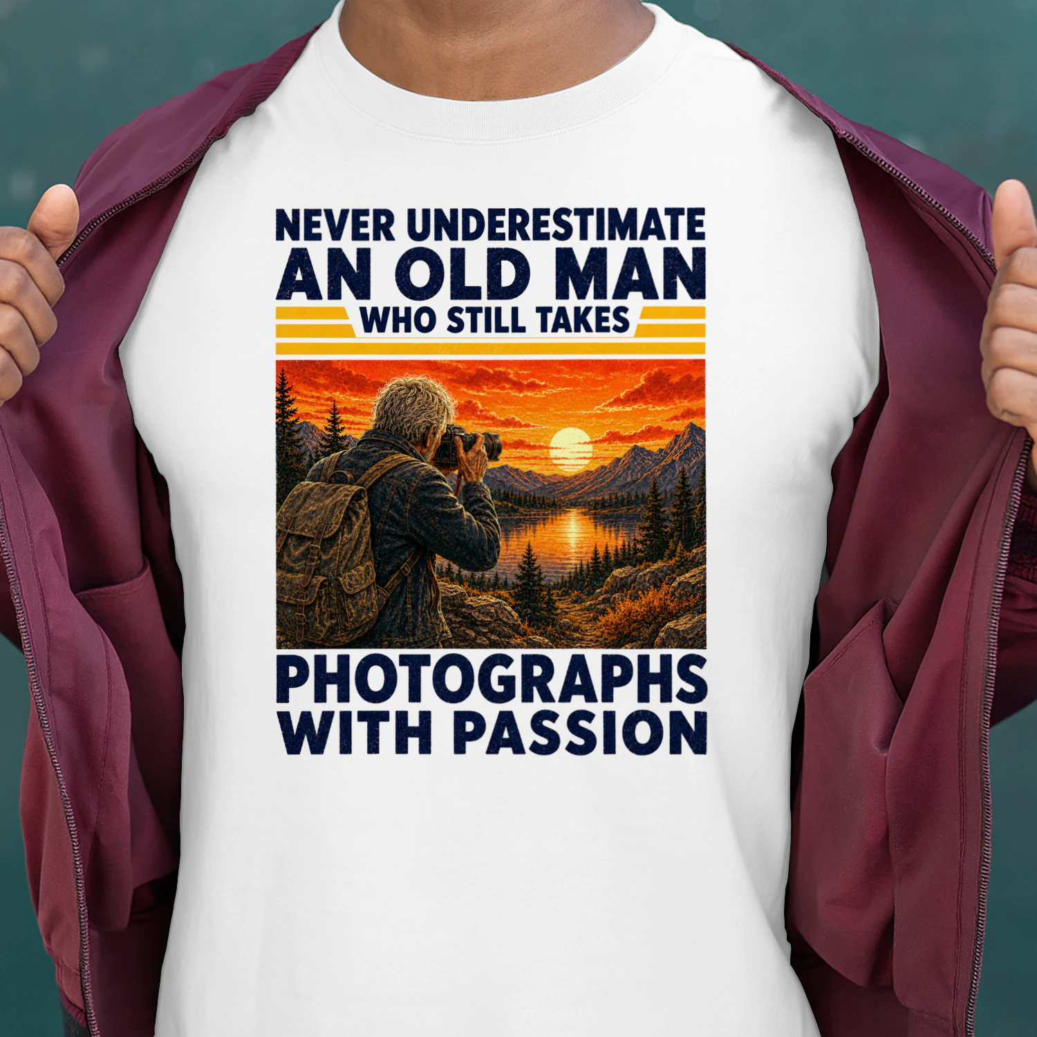 TEU1151 Man Photographs