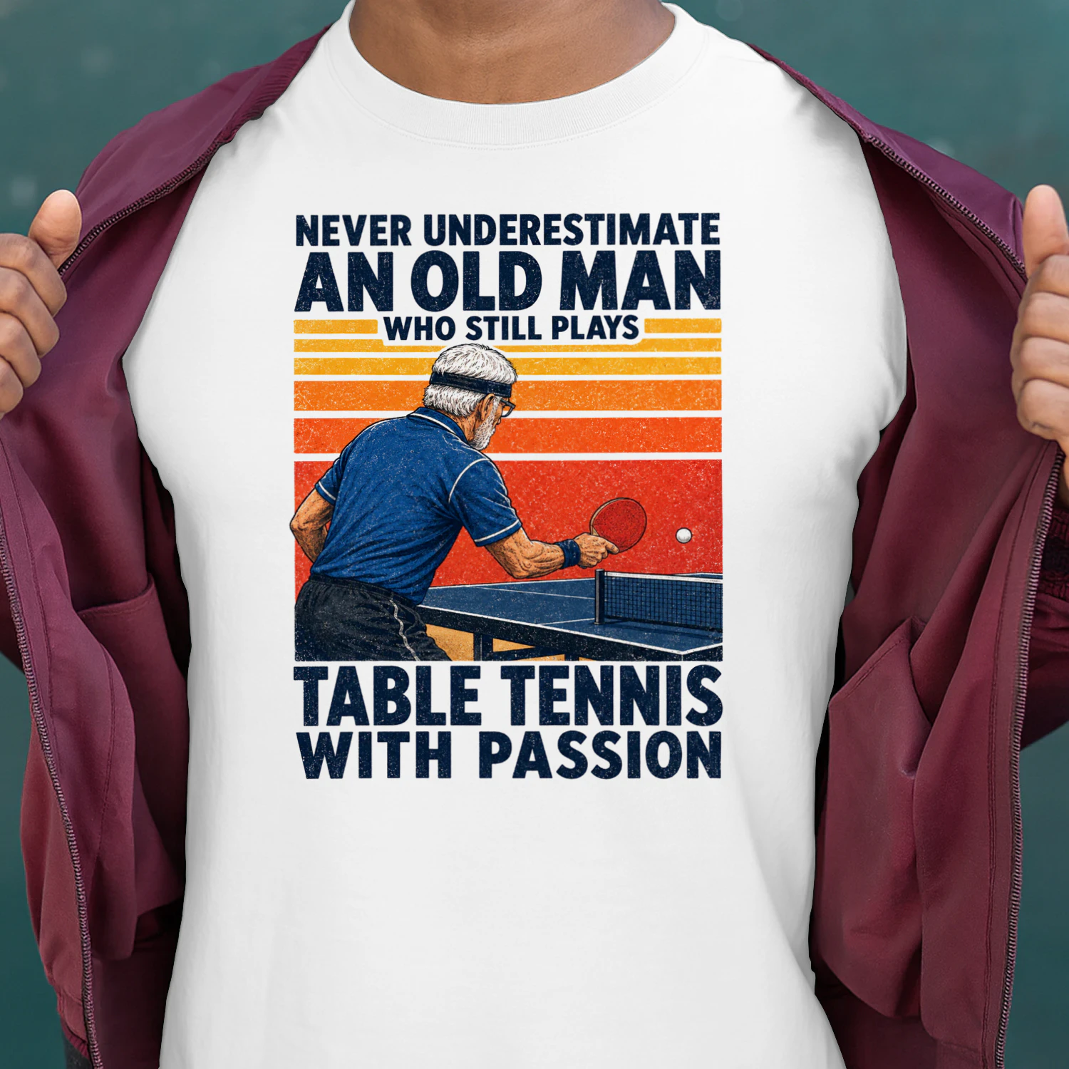 TEU1038 Man Table Tennis