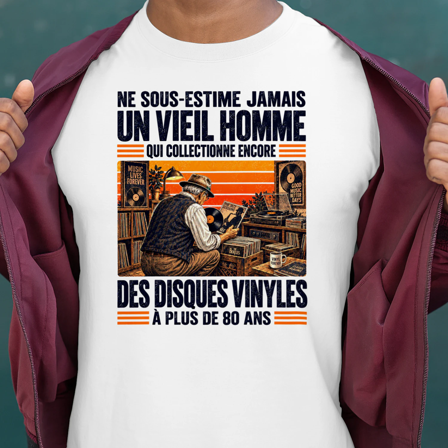 TEU1591 Des Disques Vinyles