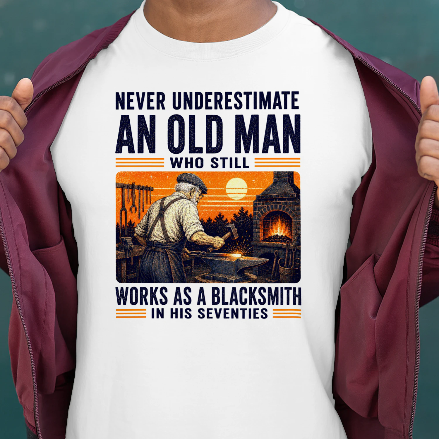 TEU0551 Works As A Blacksmith