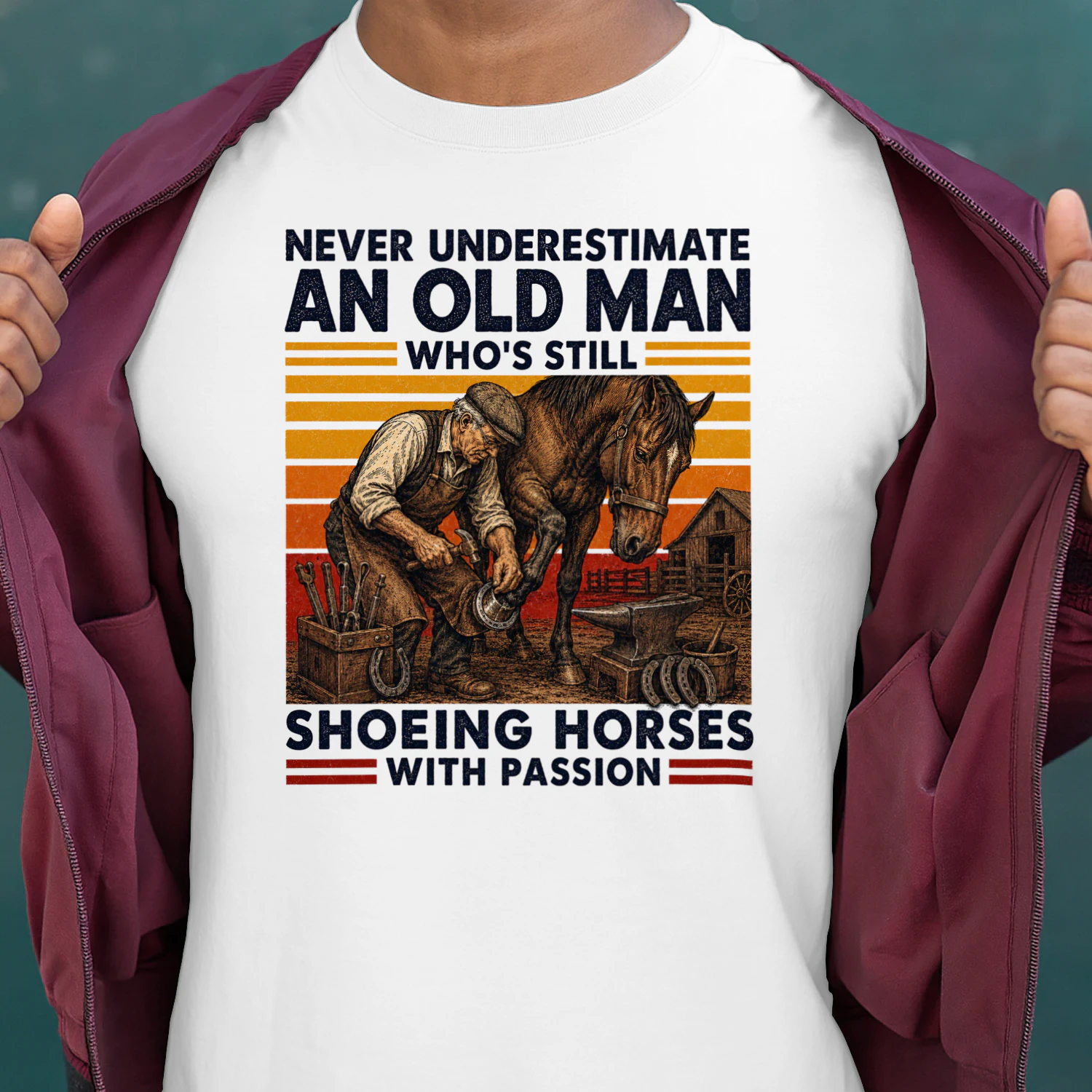 TEU0239 Shoeing Horses