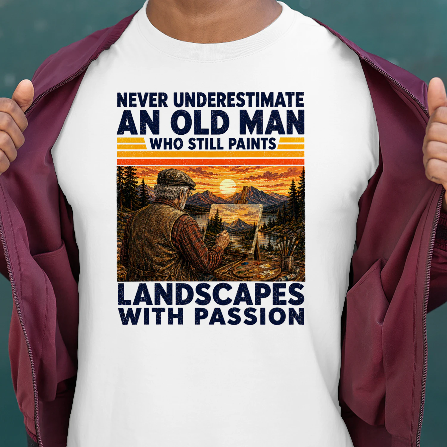 TEU1144 Man Landscapes