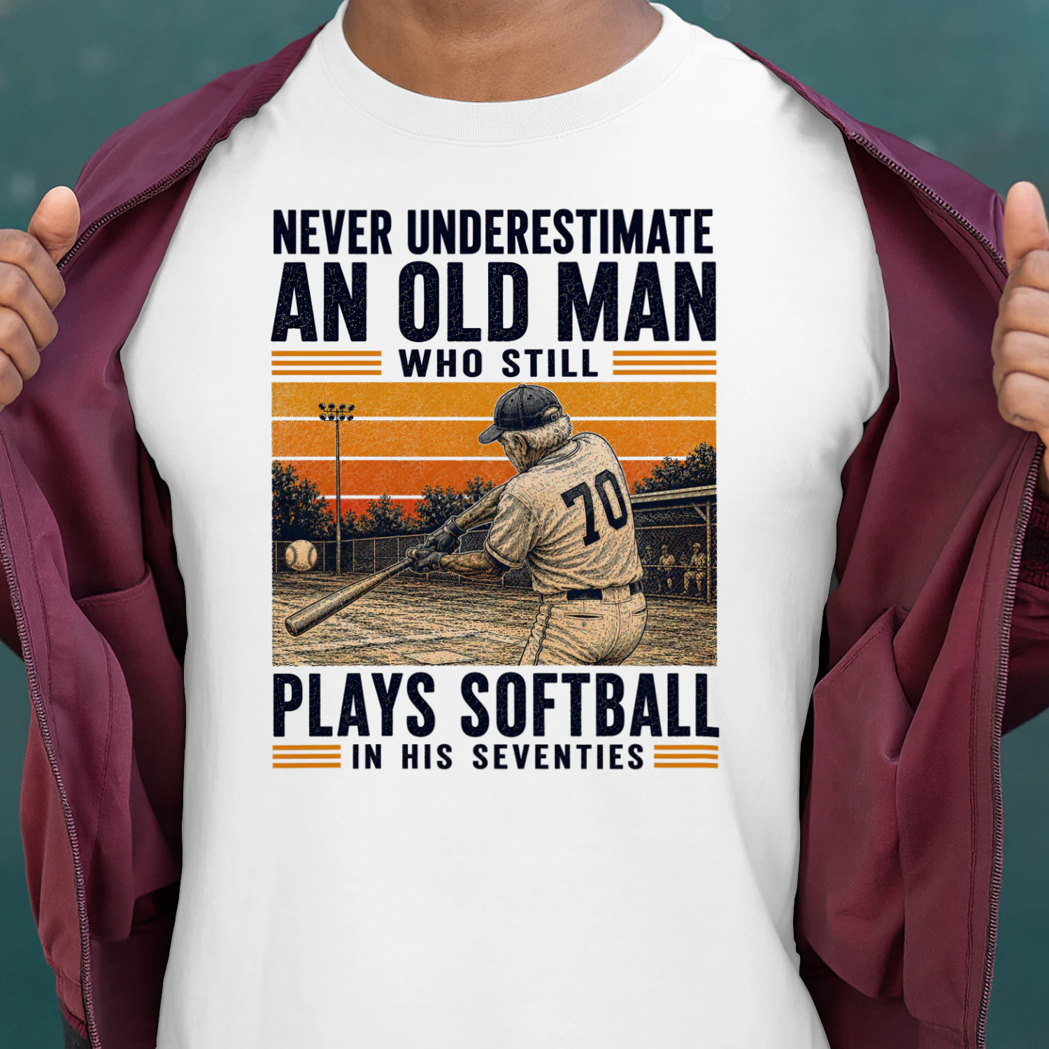 TEU0427 Plays Softball