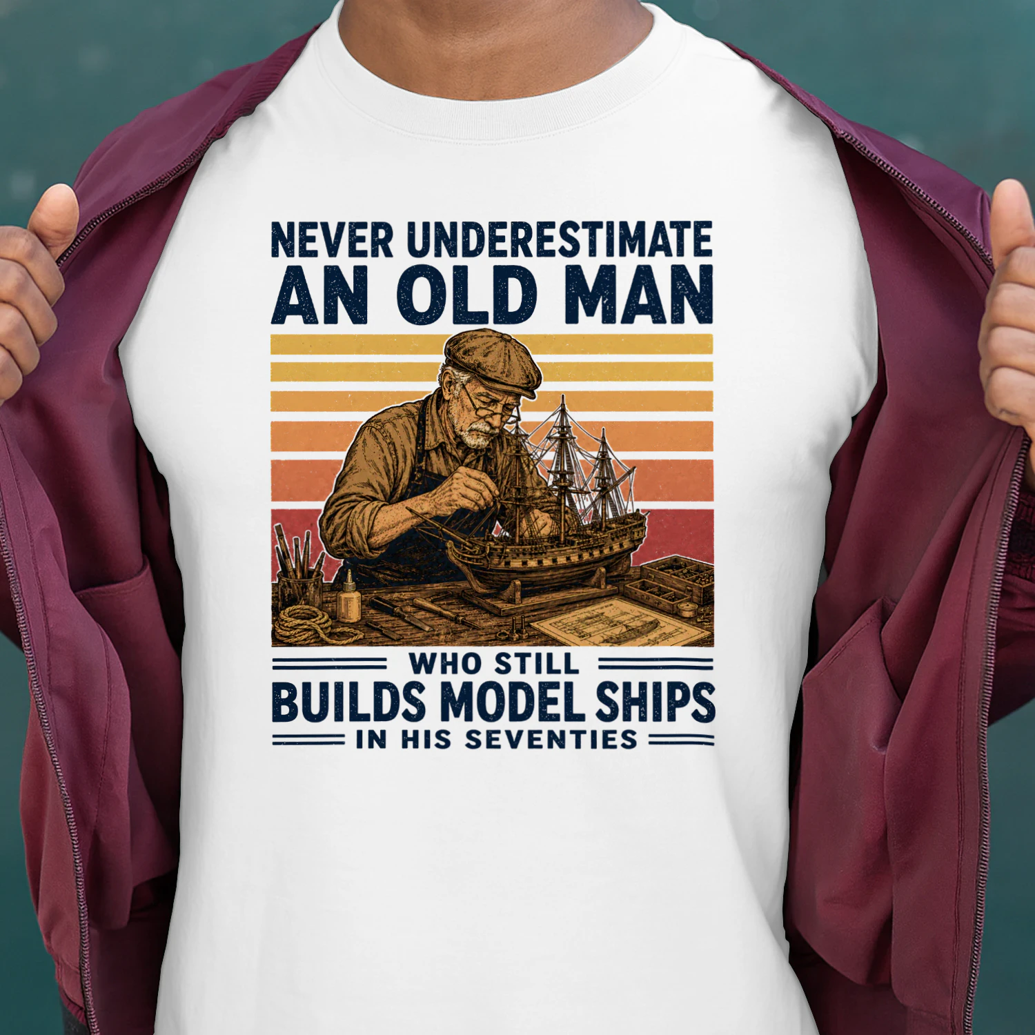 Builds Model Ships