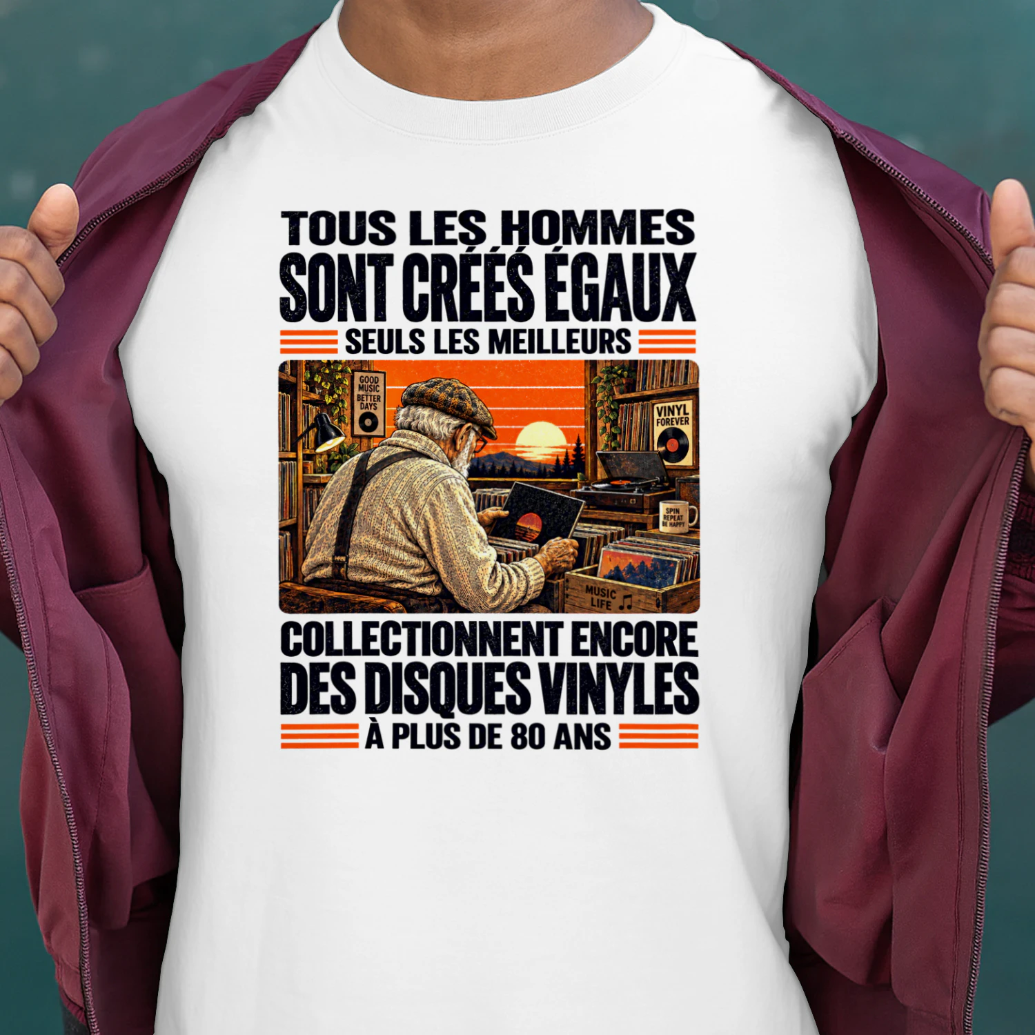 TEU1583 Des Disques Vinyles