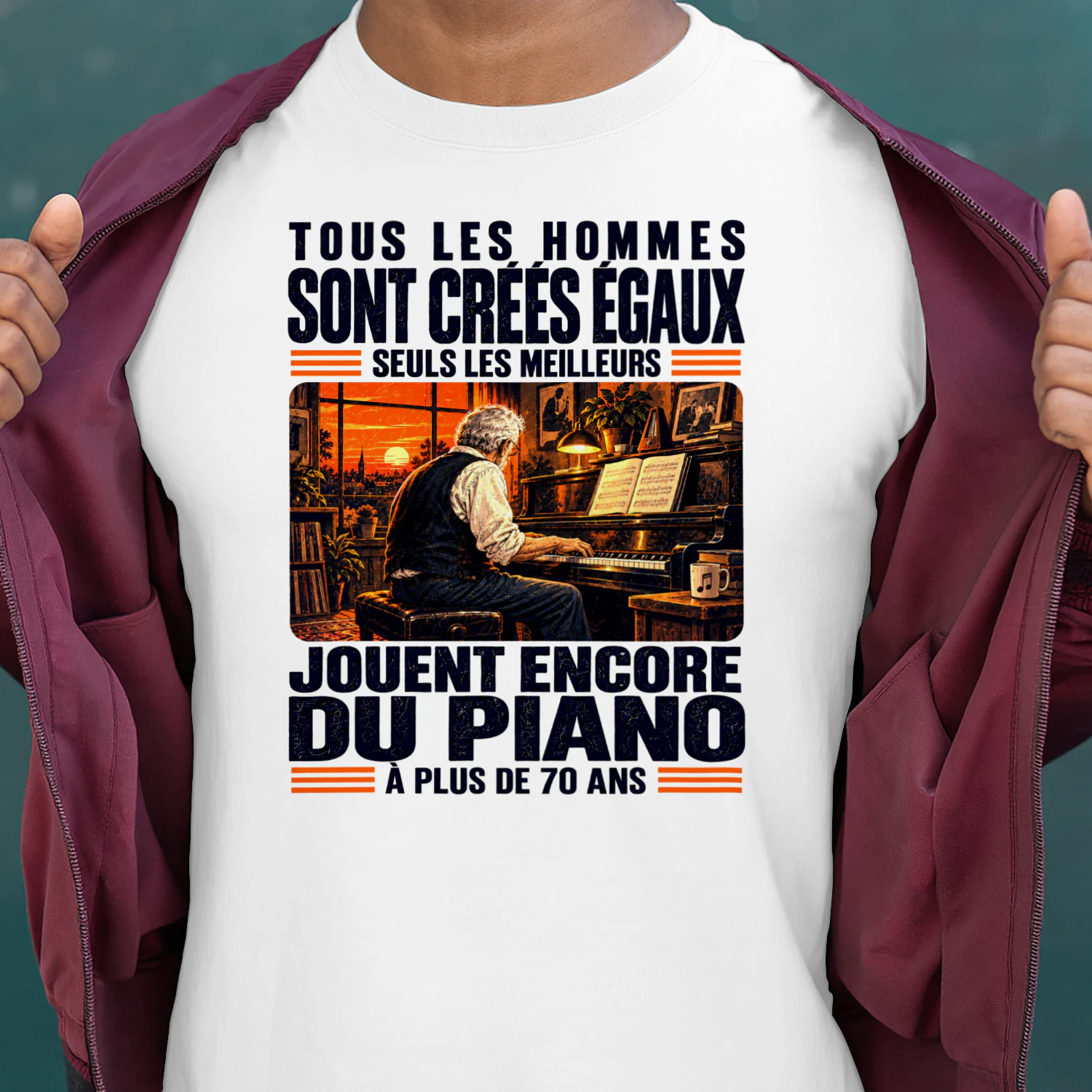 TEU1671 Piano Musique 70