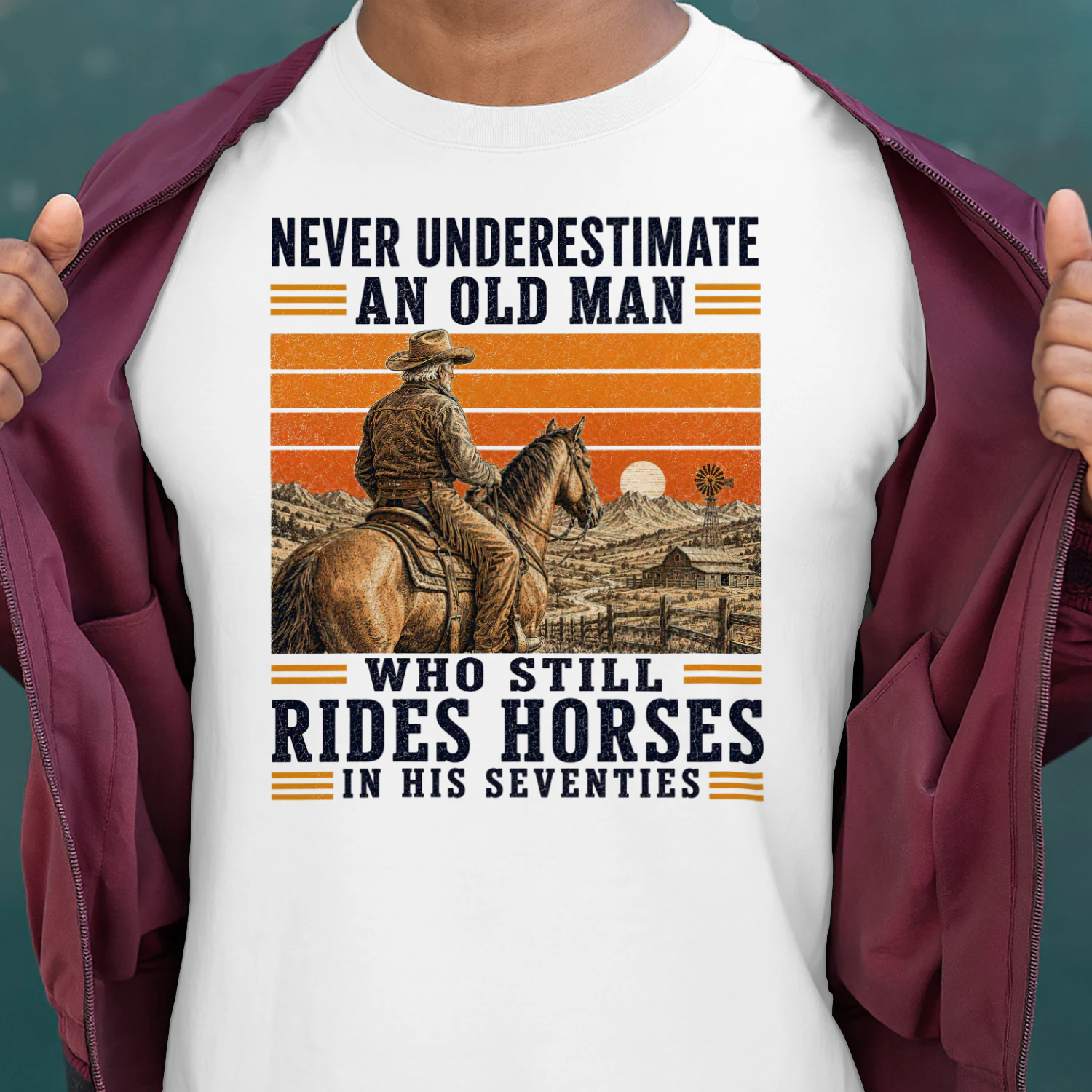 TEU0475 Rides Horses