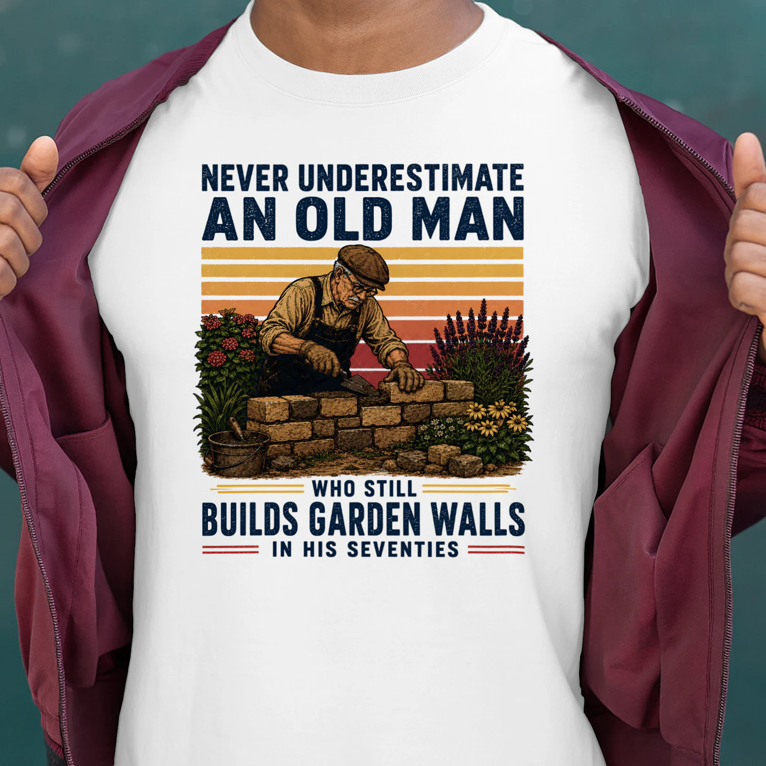 Builds Garden Walls