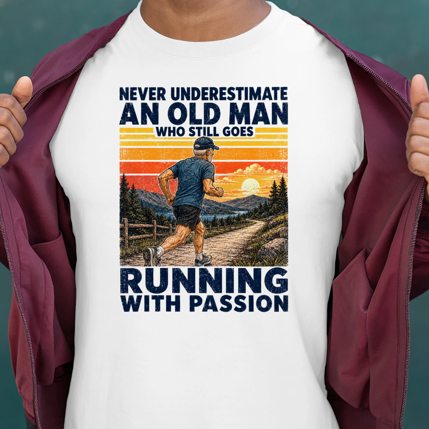 TEU1033 Man Running