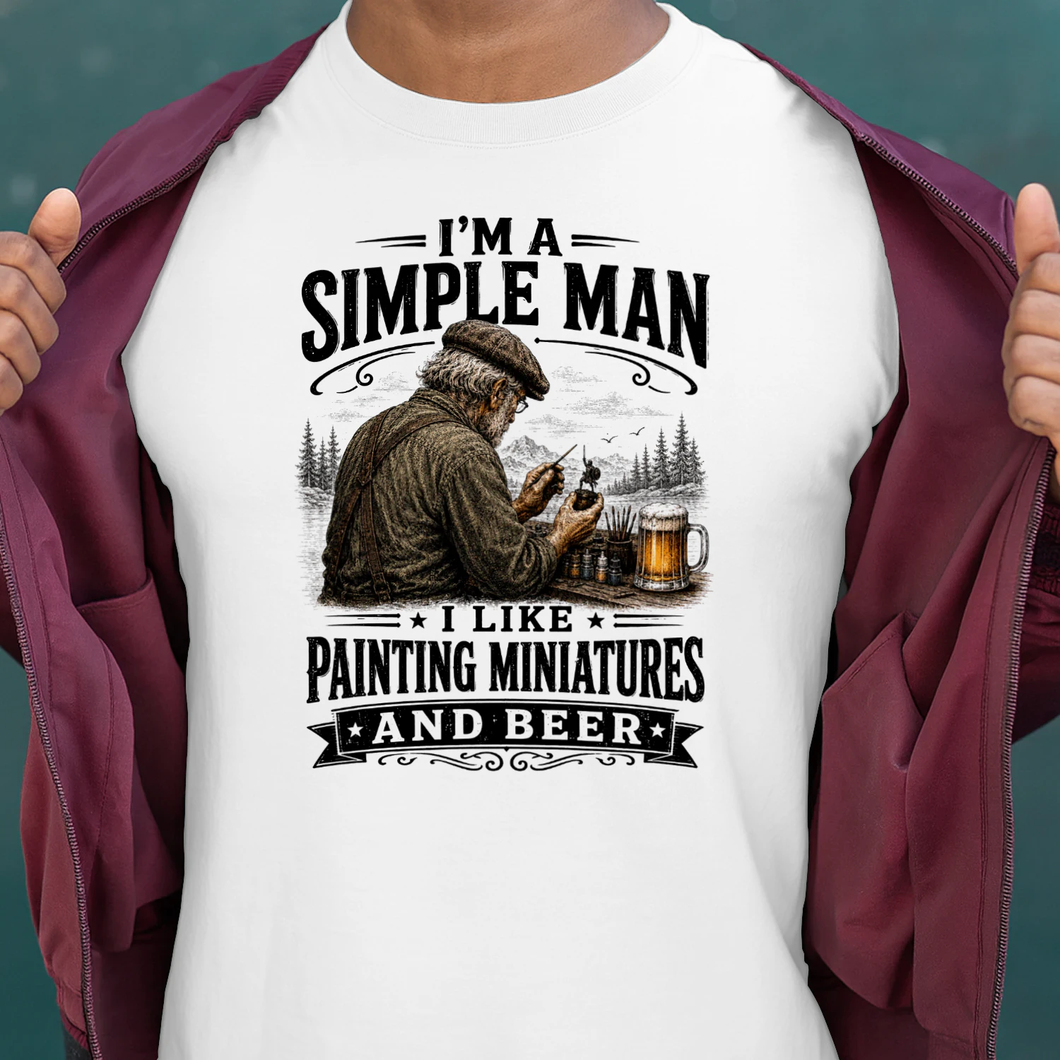 TEU0756 Painting Miniatures