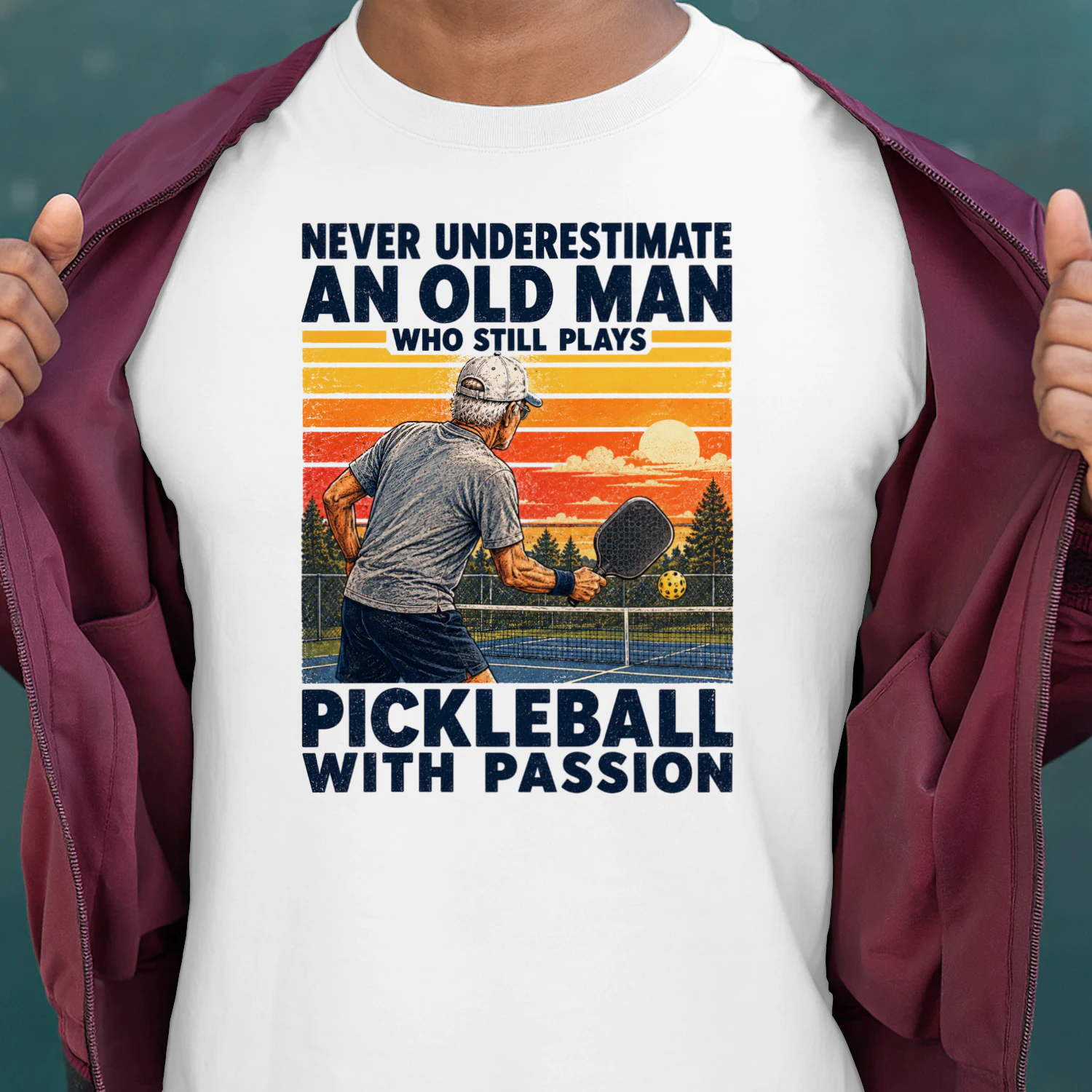 TEU1030 Man Pickleball