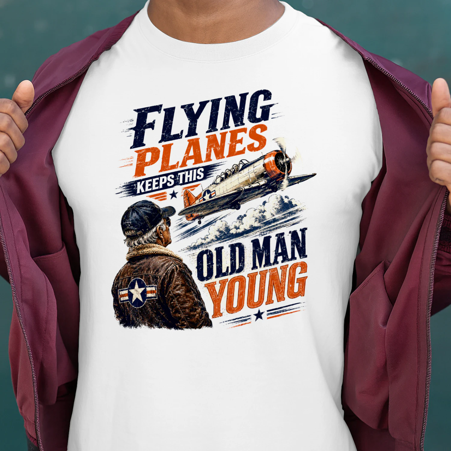 TEU0611 Flying Planes Keeps This Old Man Young