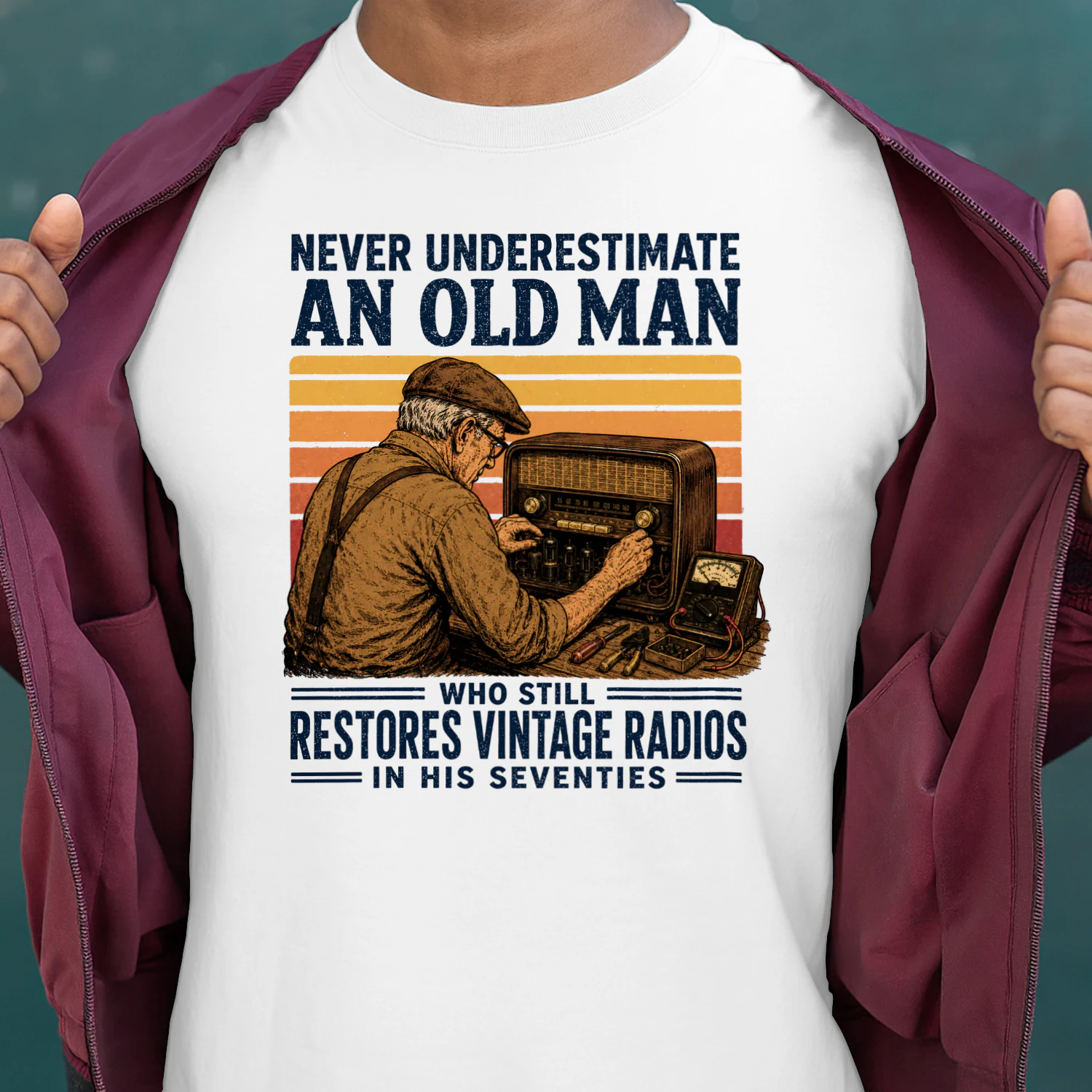Restores Vintage Radios