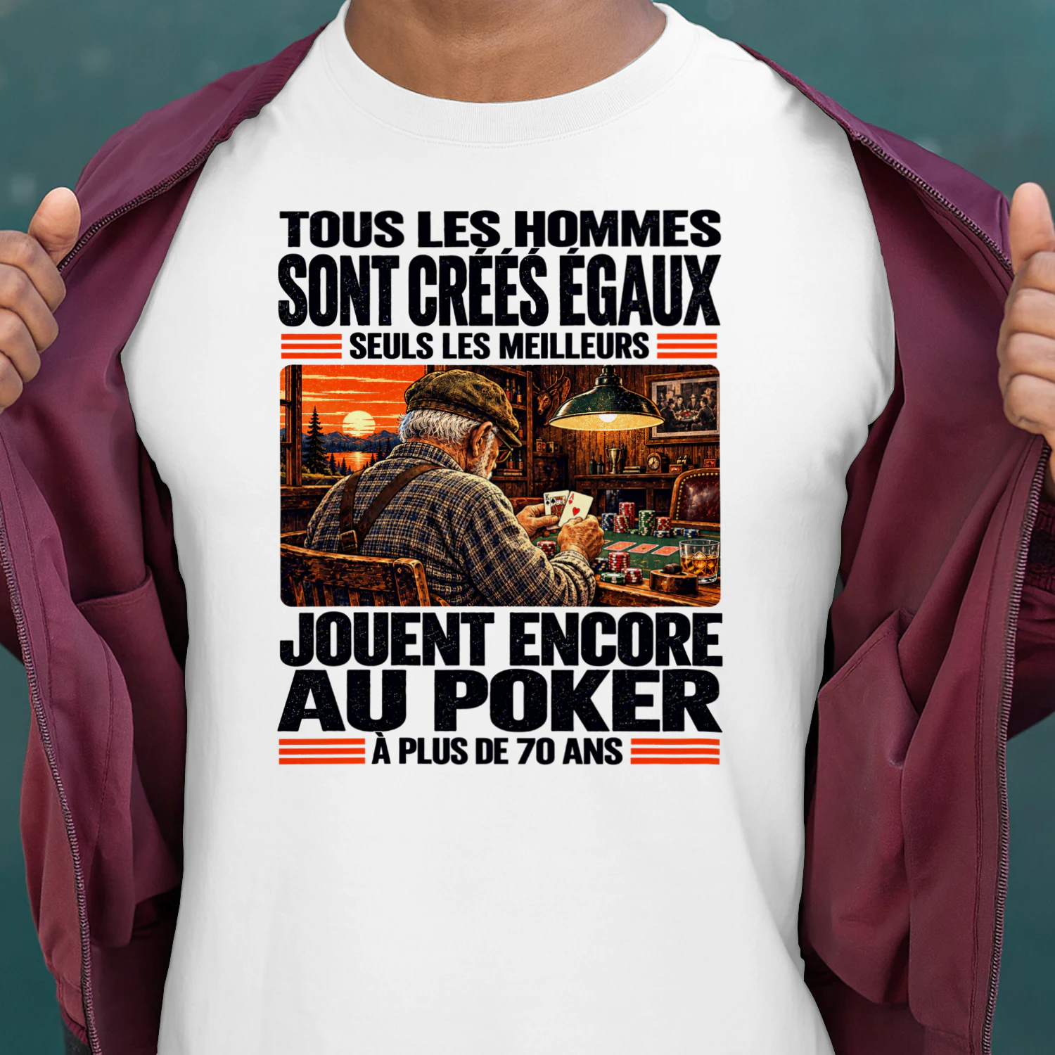 TEU1673 Poker Cartes 70