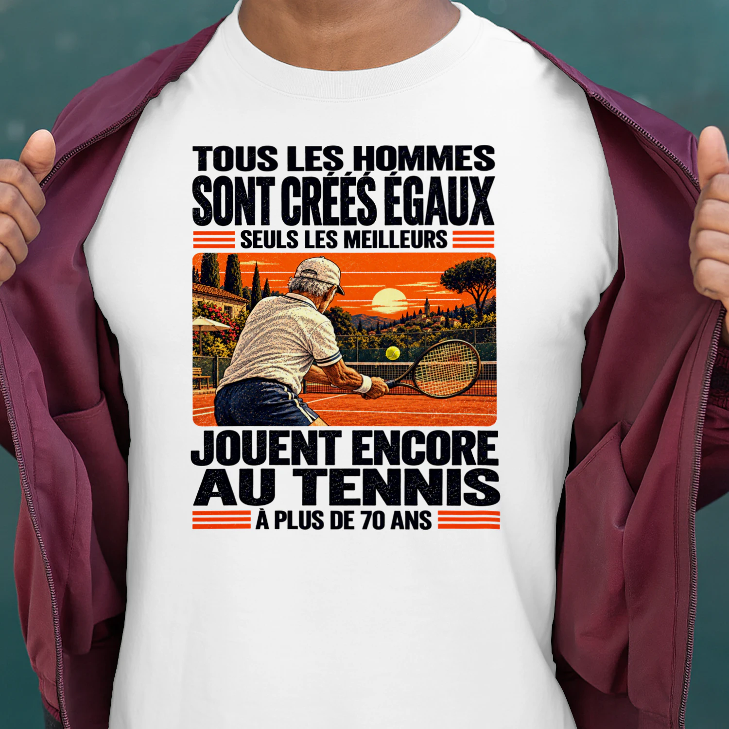 TEU1676 Tennis Raquette 70
