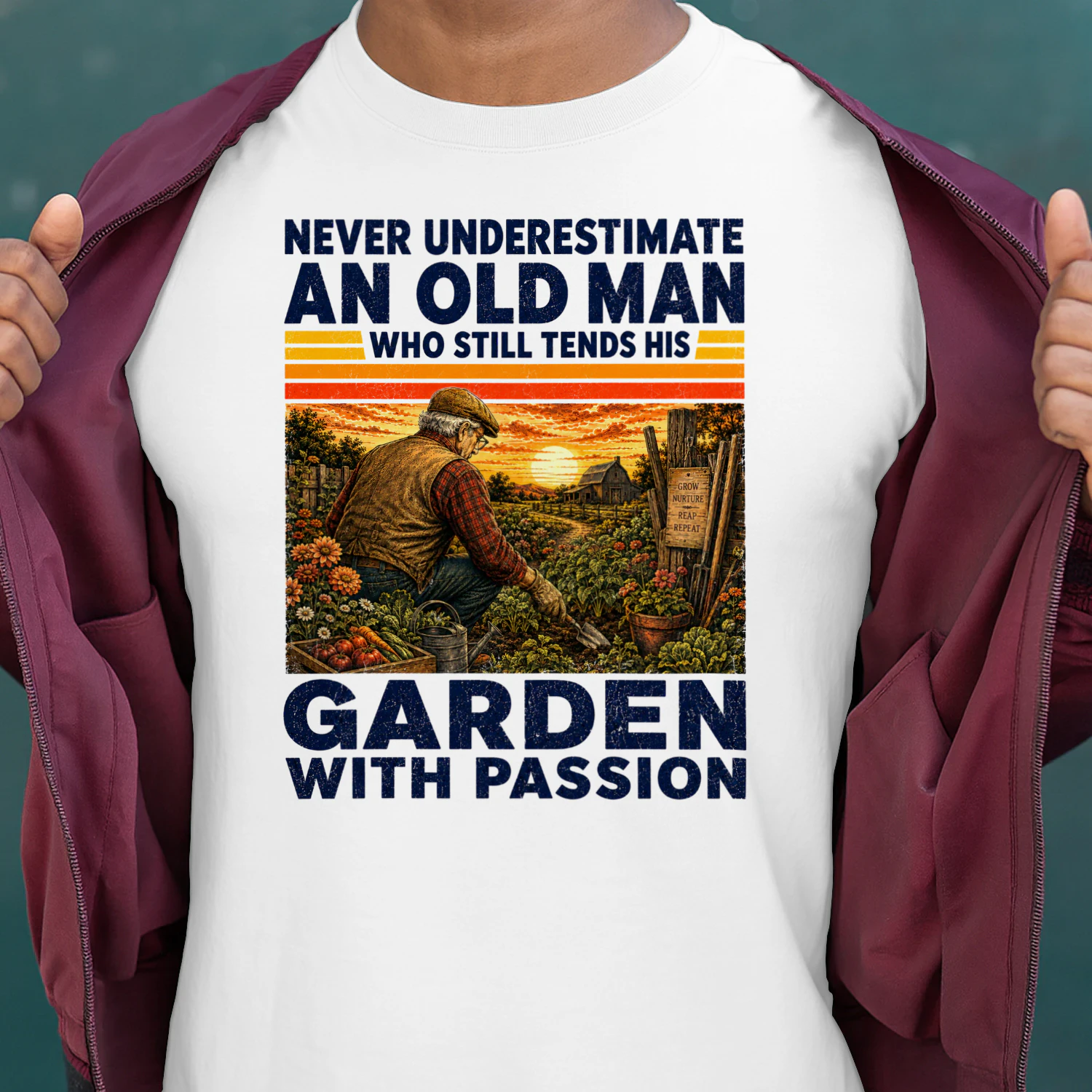 TEU1137 Man Garden