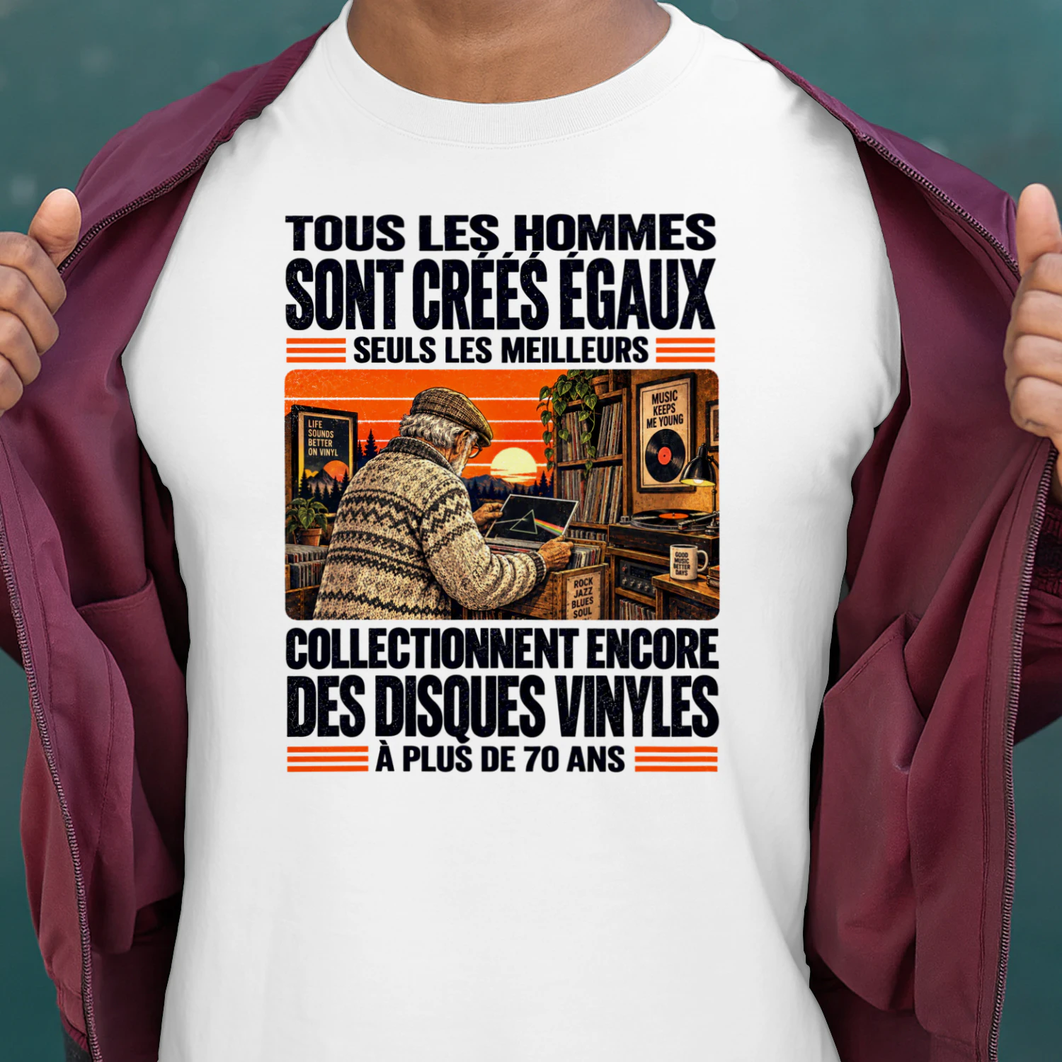 TEU1582 Des Disques Vinyles