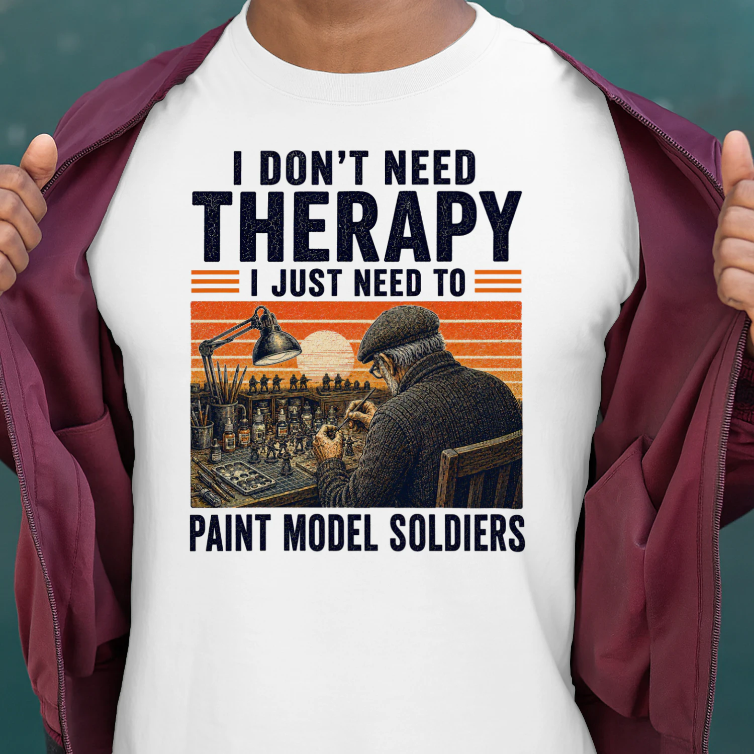 TEU0473 Paint Model Soldiers