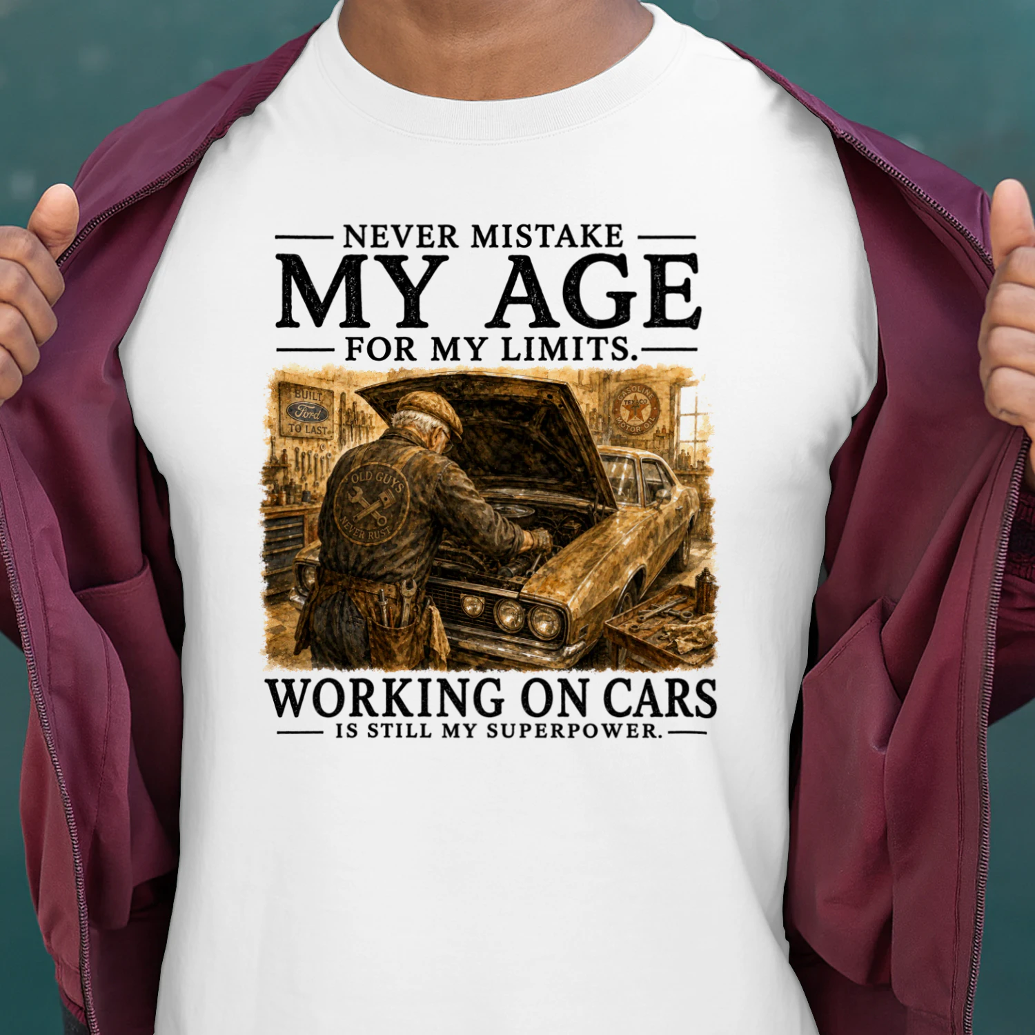 TEU0603 WORKING ON CARS