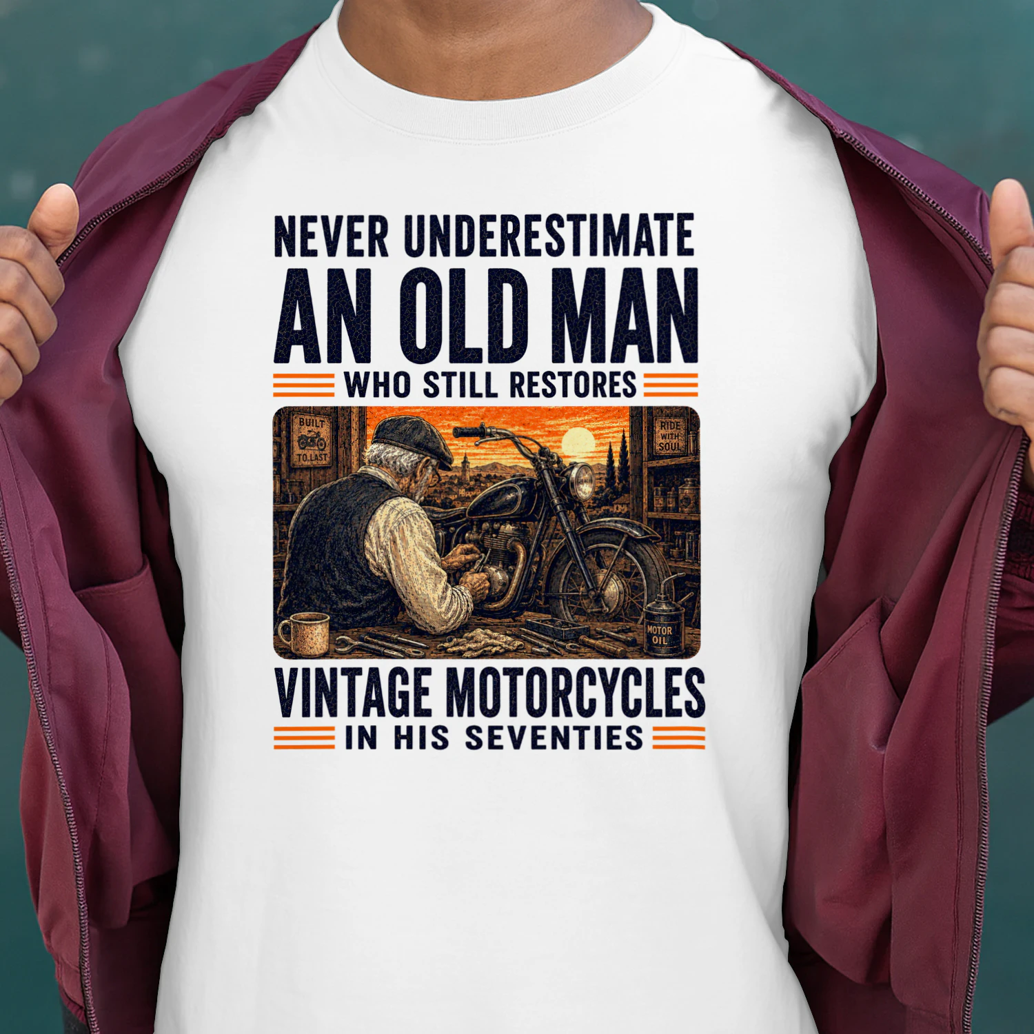 TEU0610 Vintage Motorcycles 70