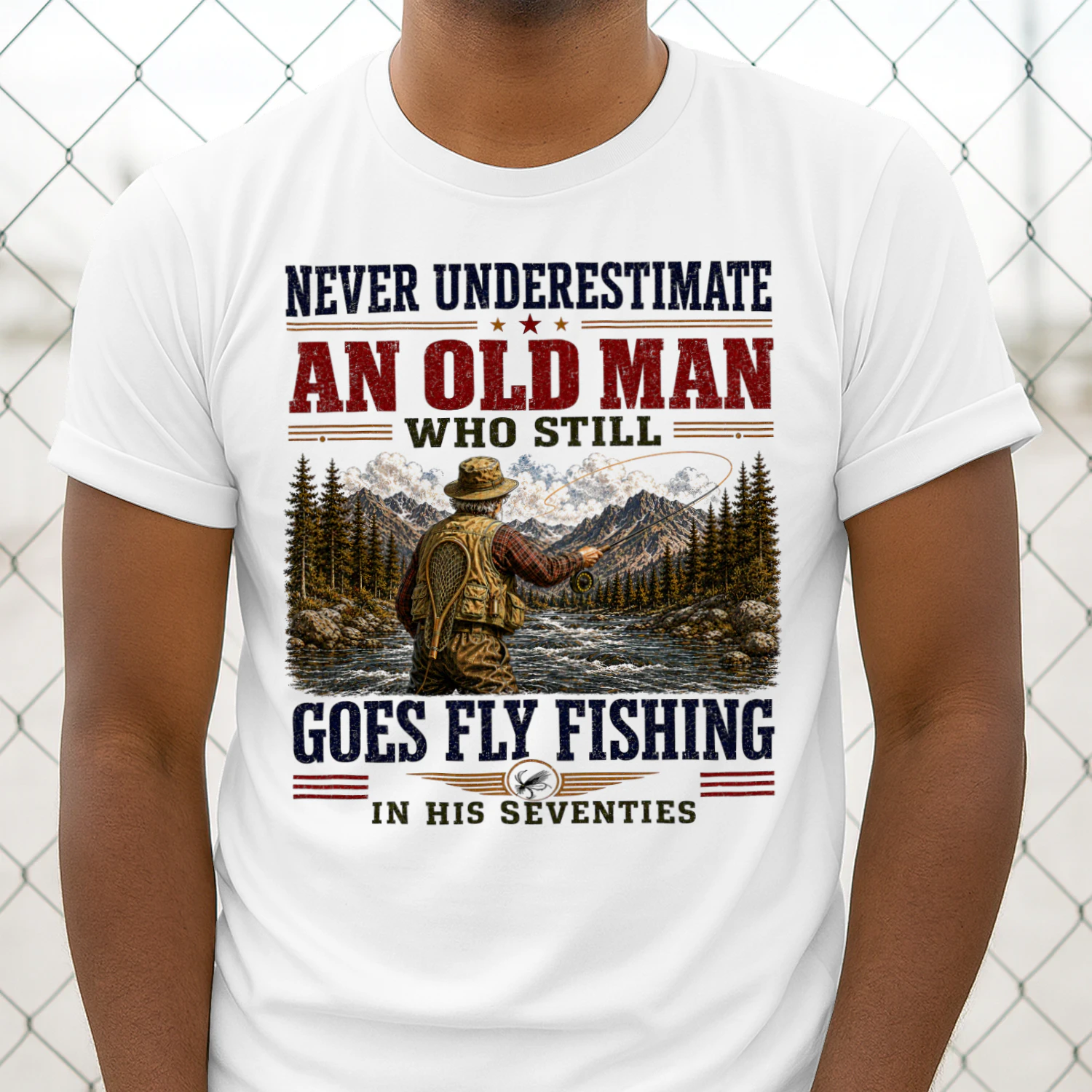 Old Man Goes Fly Fishing