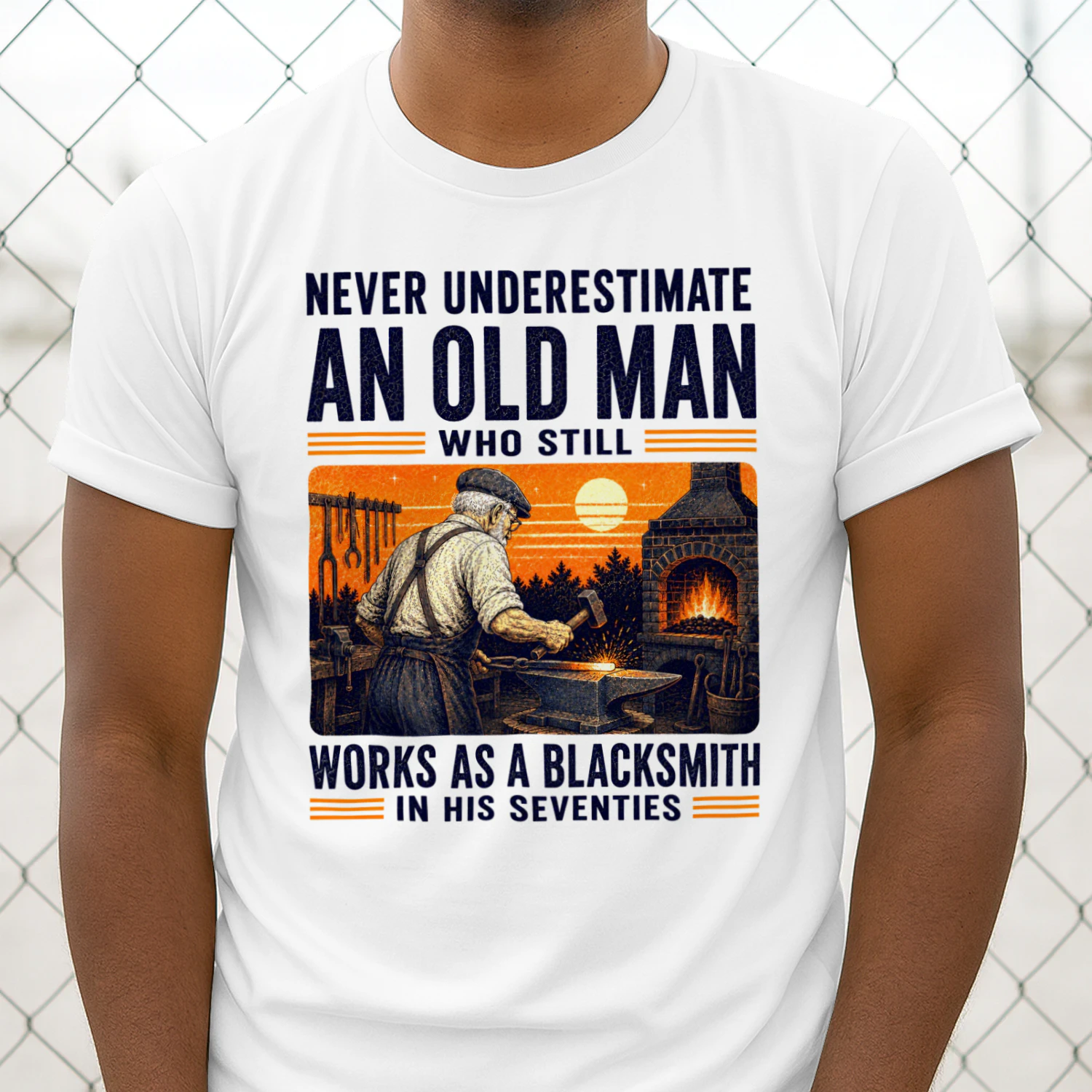 TEU0551 Works As A Blacksmith