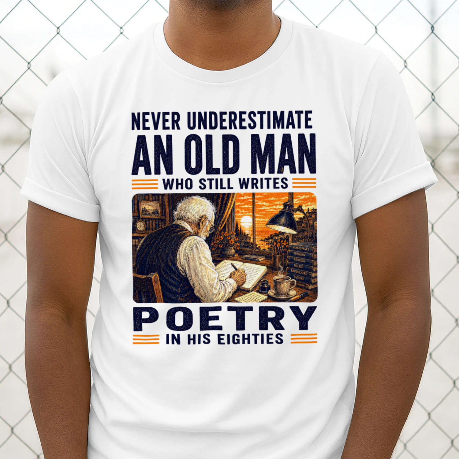 TEU0564 Poetry In His Eighties