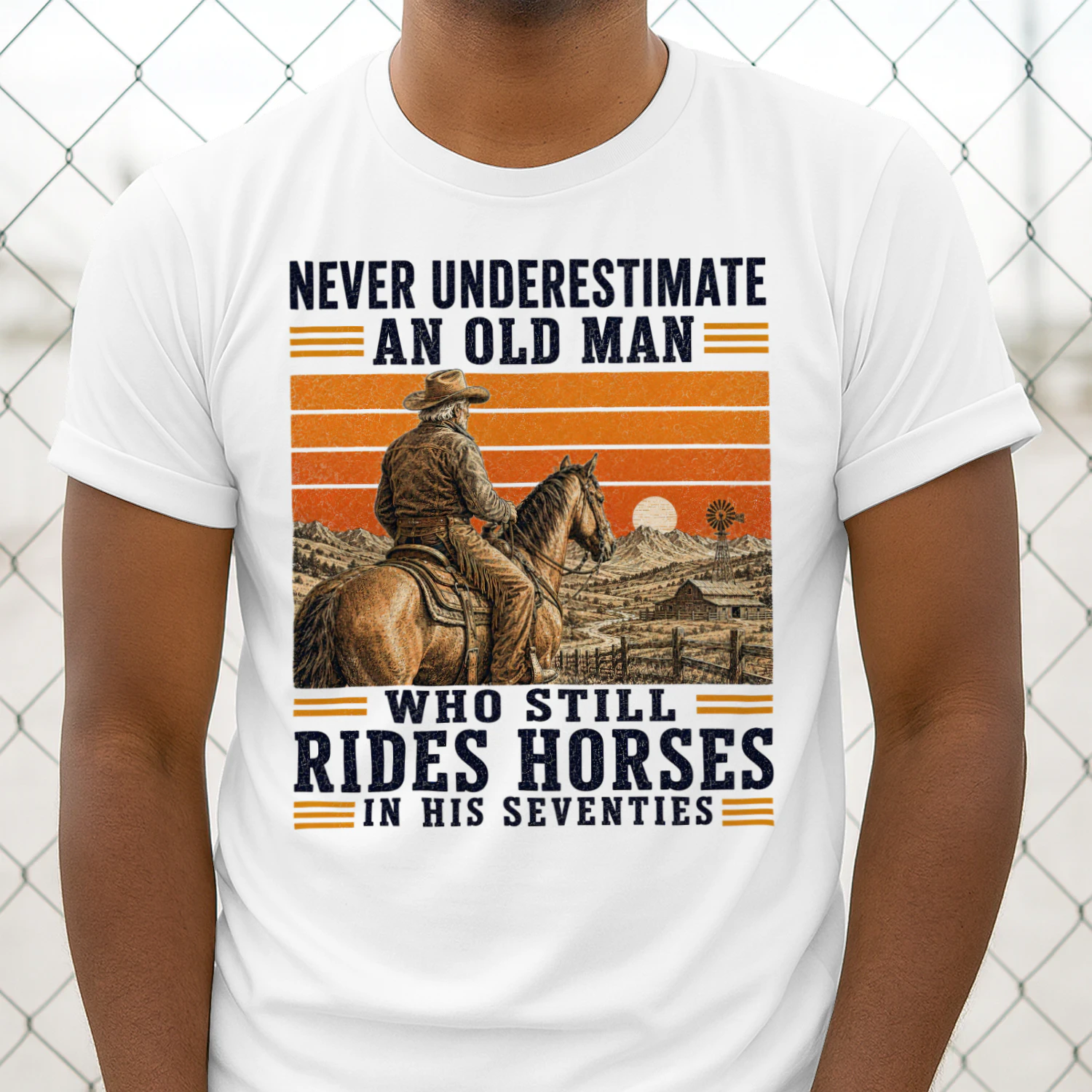 TEU0475 Rides Horses