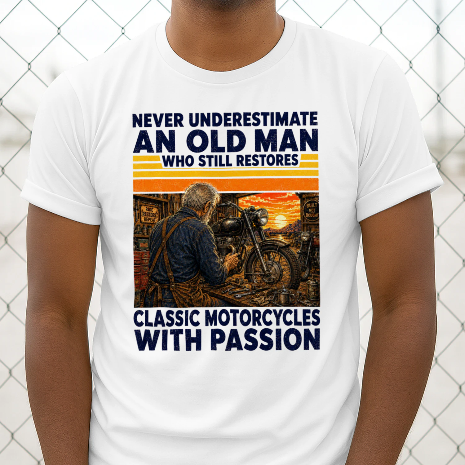 TEU1128 Man Classic Motorcycles