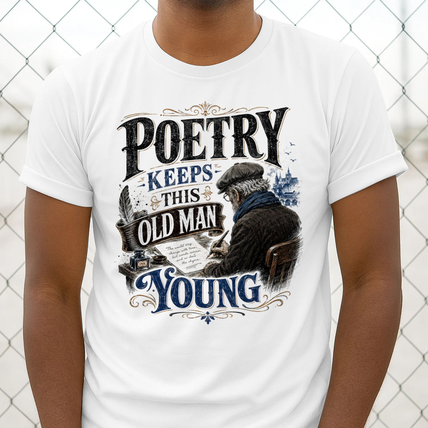 TEU0339 Poetry Keeps this old man young