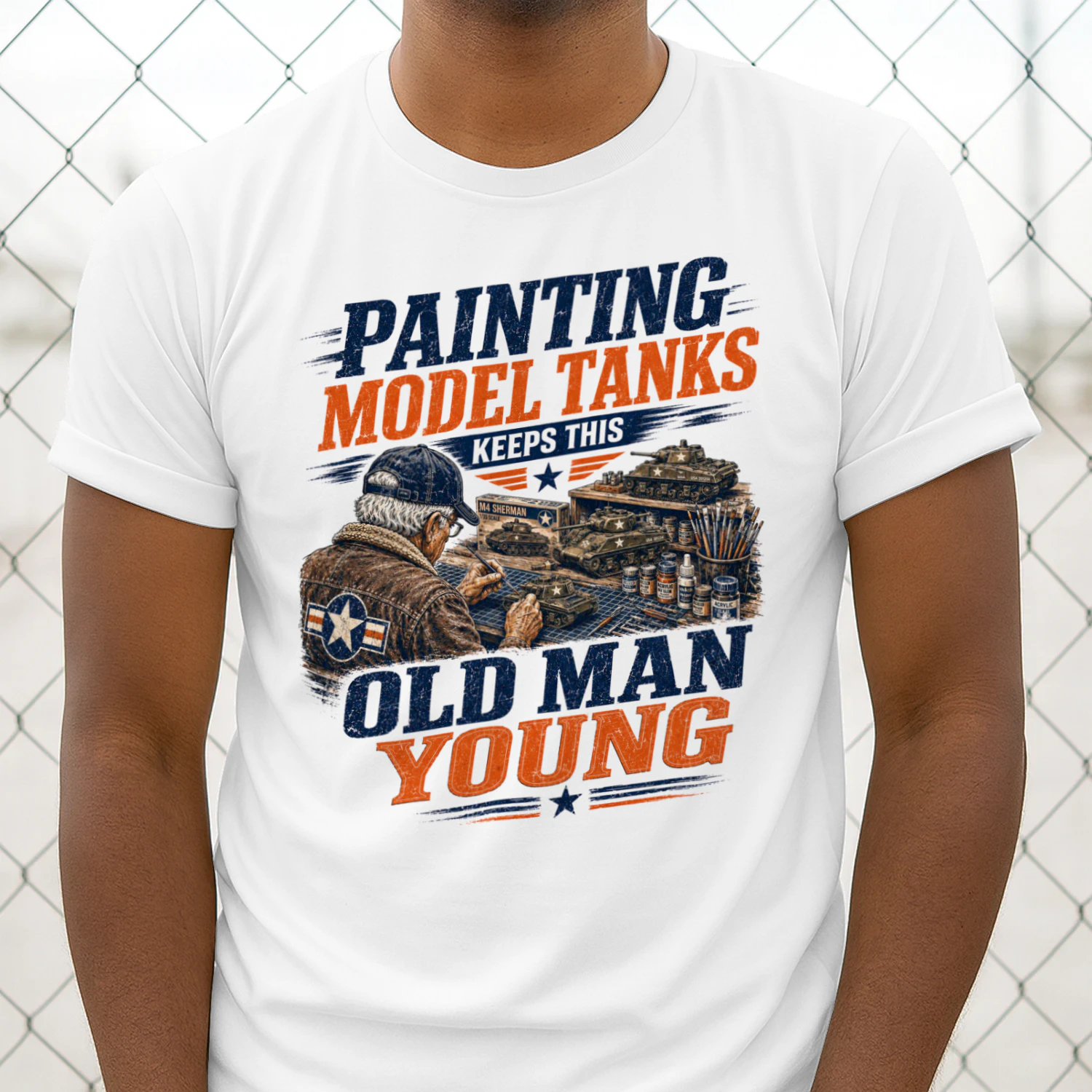 TEU0671 Painting Model Tanks