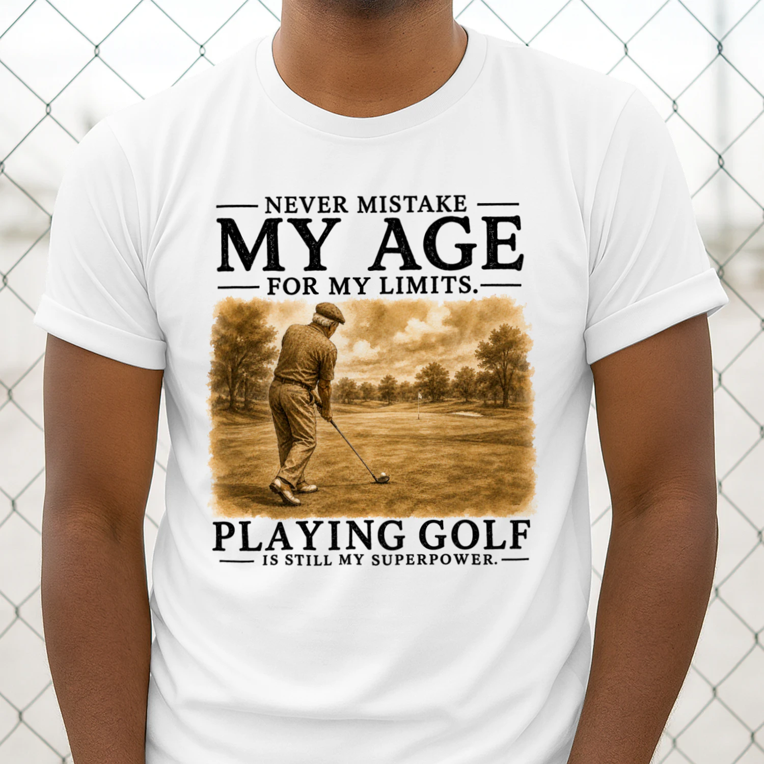 TEU0592 Playing Golf