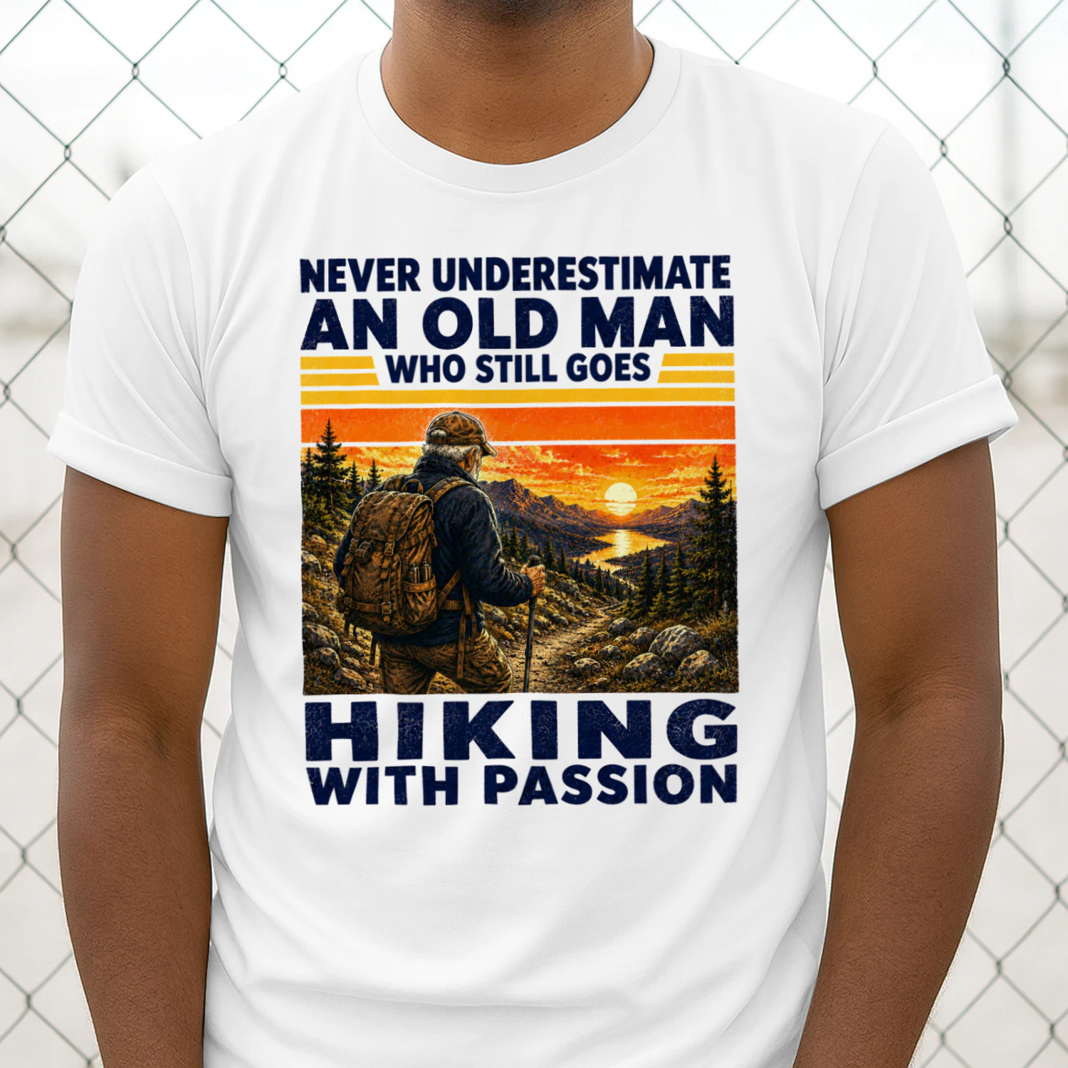 TEU1140 Man Hiking