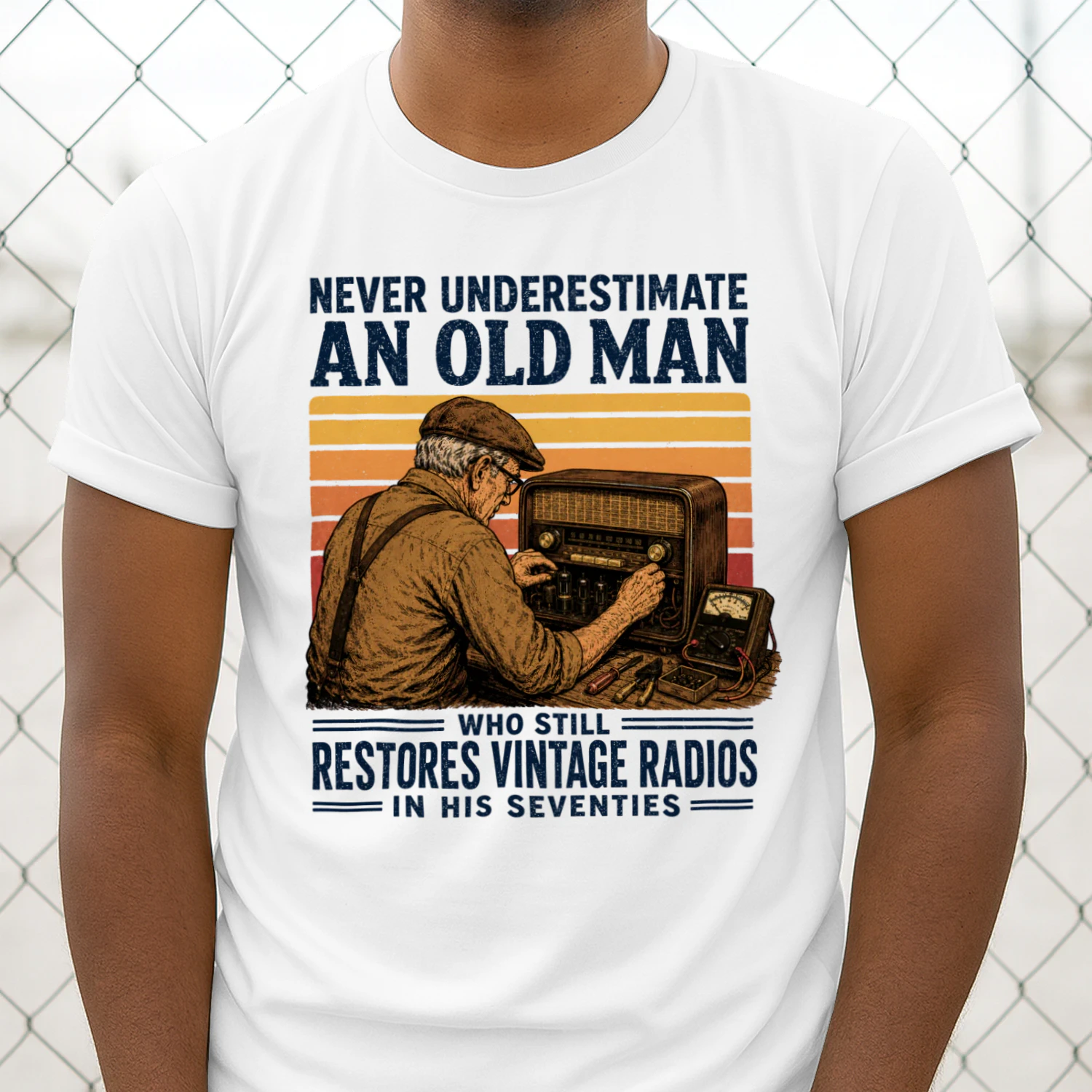 Restores Vintage Radios
