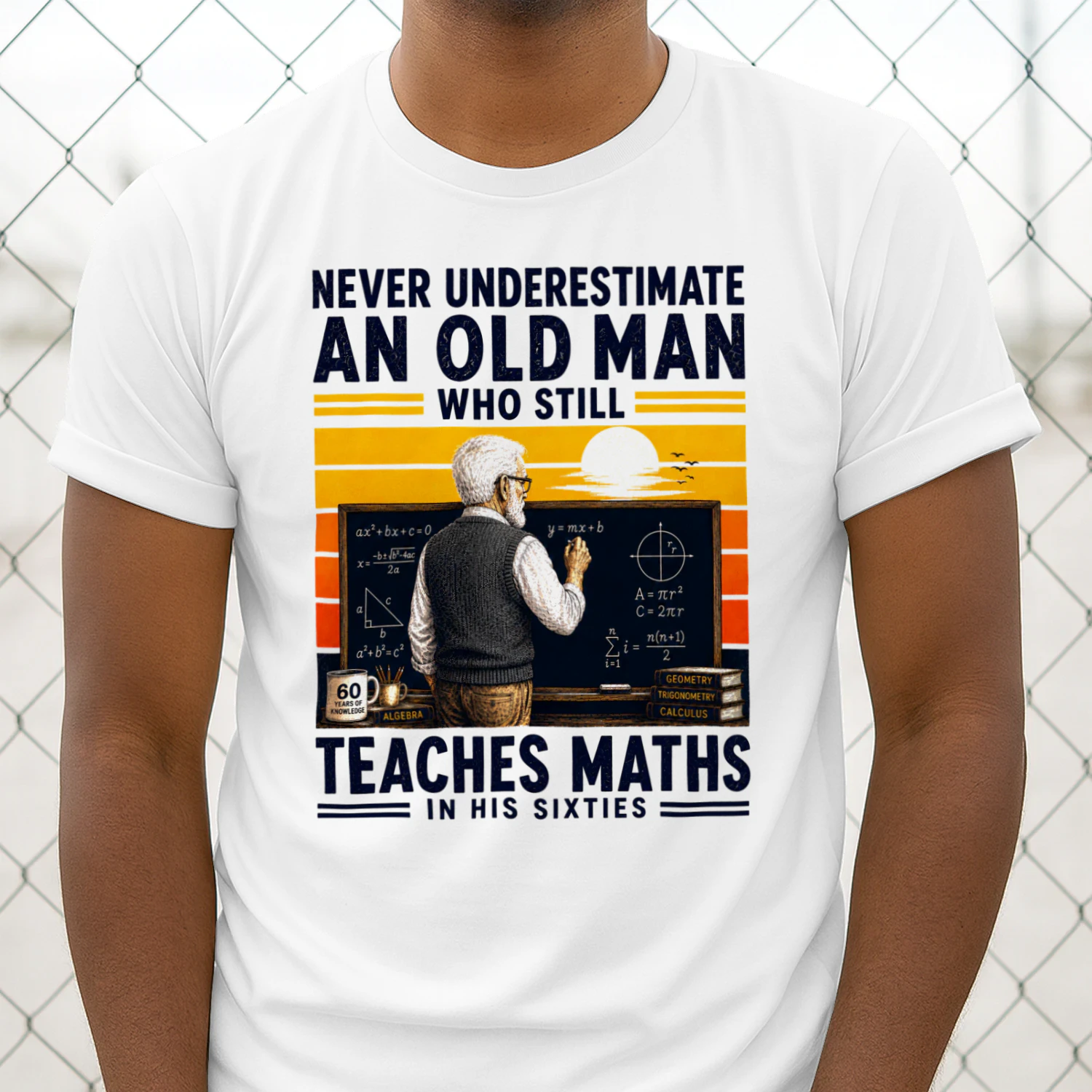 TEU0628 Teaches Maths In His Sixties