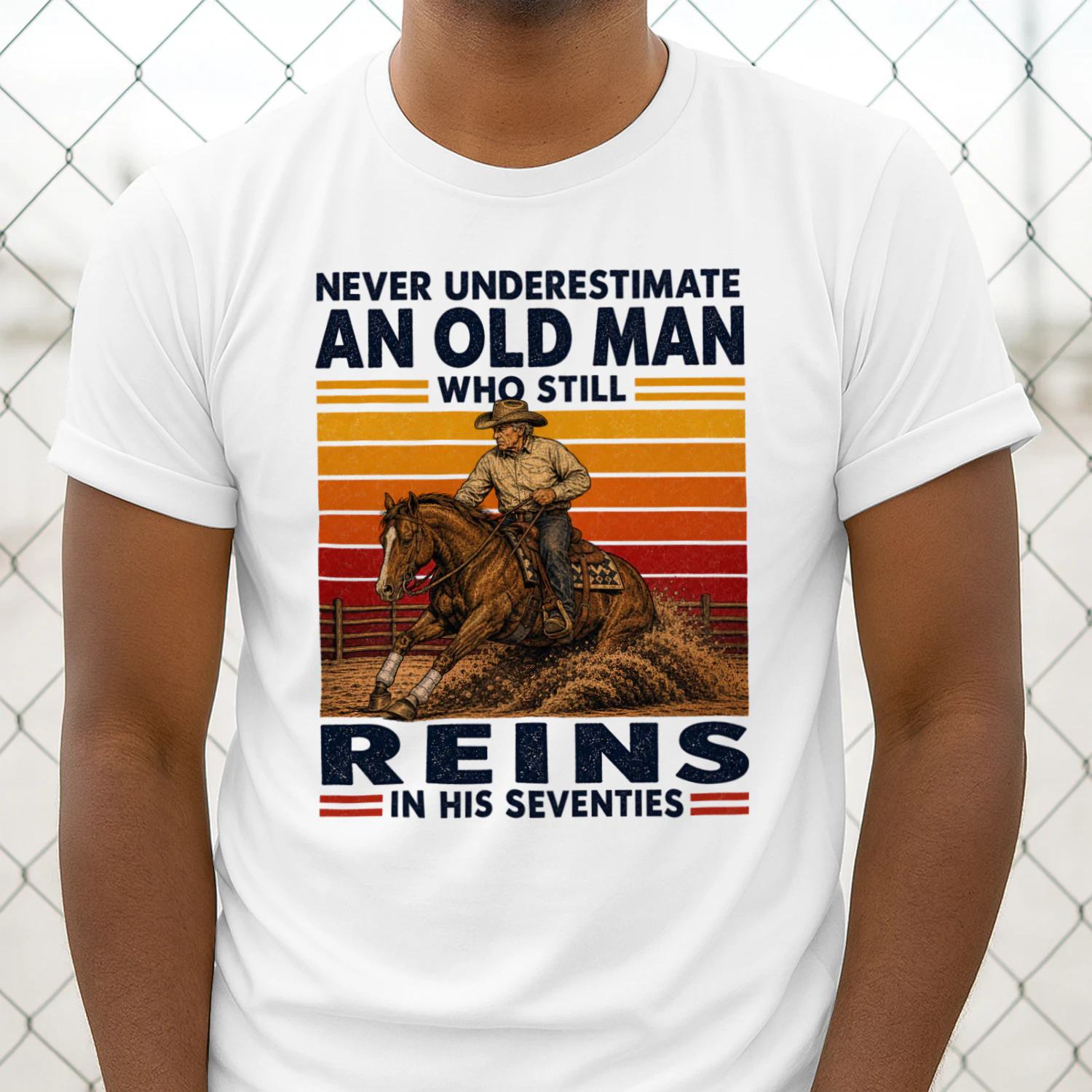 TEU0246 Never Underestimate An Old Man Who Still Reins In His Seventies