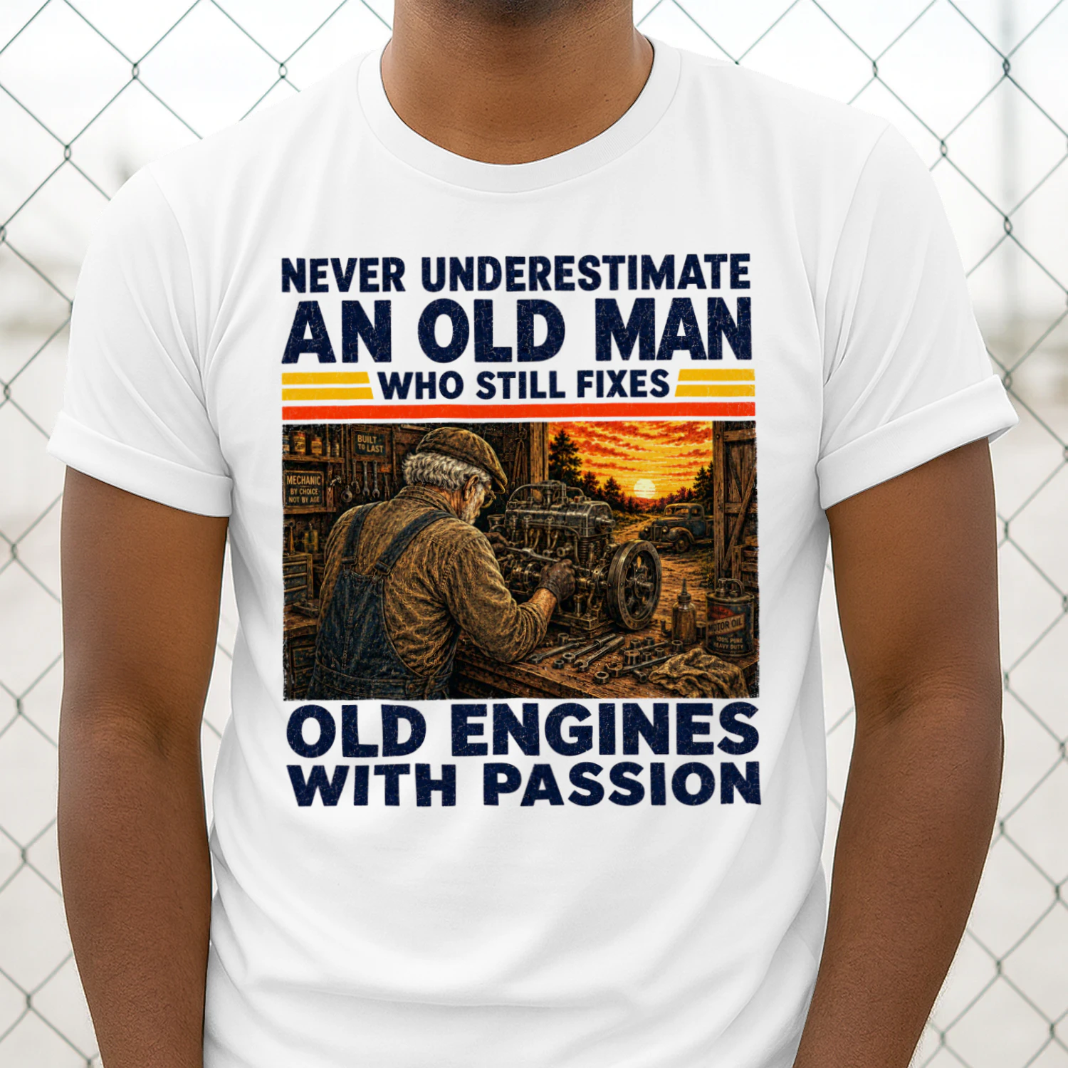TEU1149 Man Old Engines