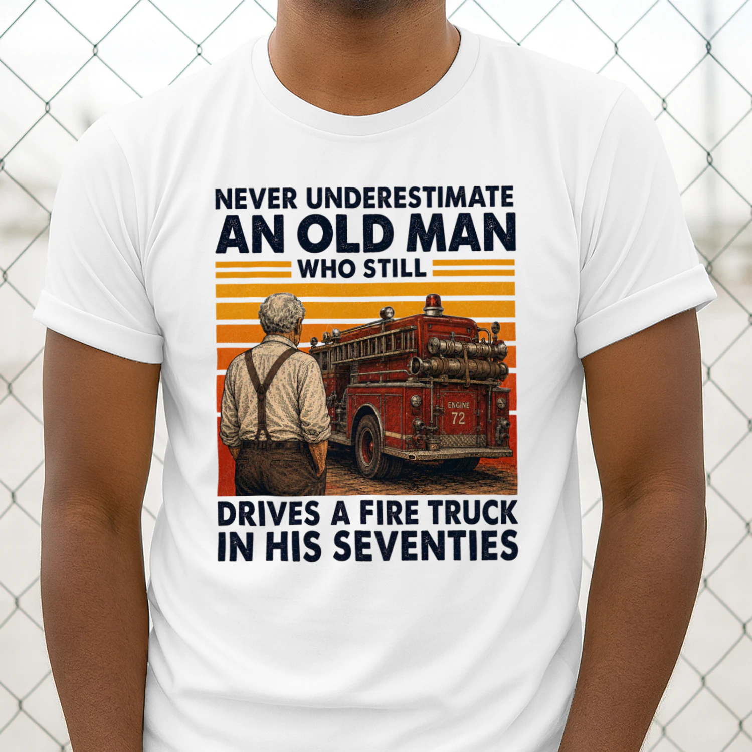 TEU0229 Drives A Fire Truck